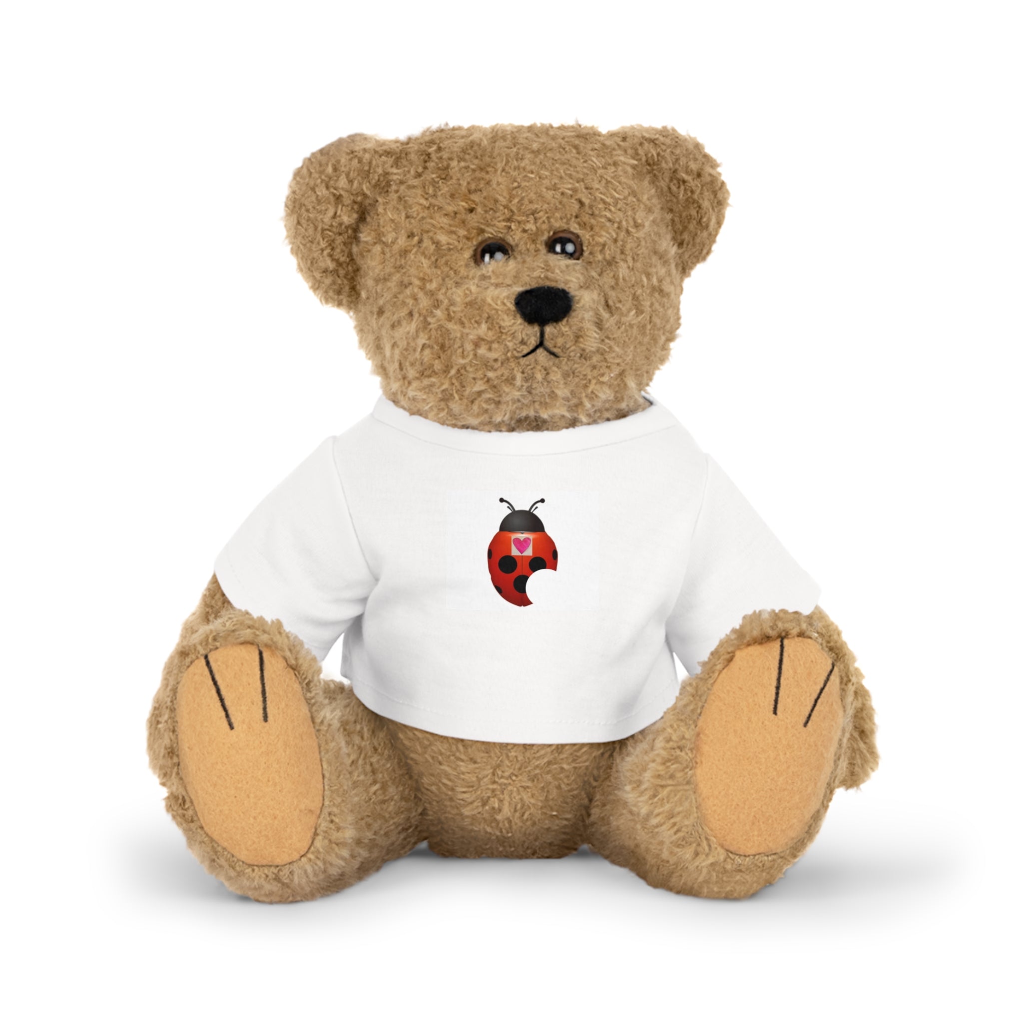 moontiq Ladybug 'My Heart Matters' Teddy Bear Comfort Toy US