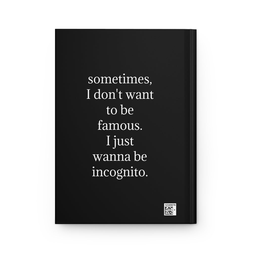 moontiq Notebook 'Incognito' Introspection Journal US