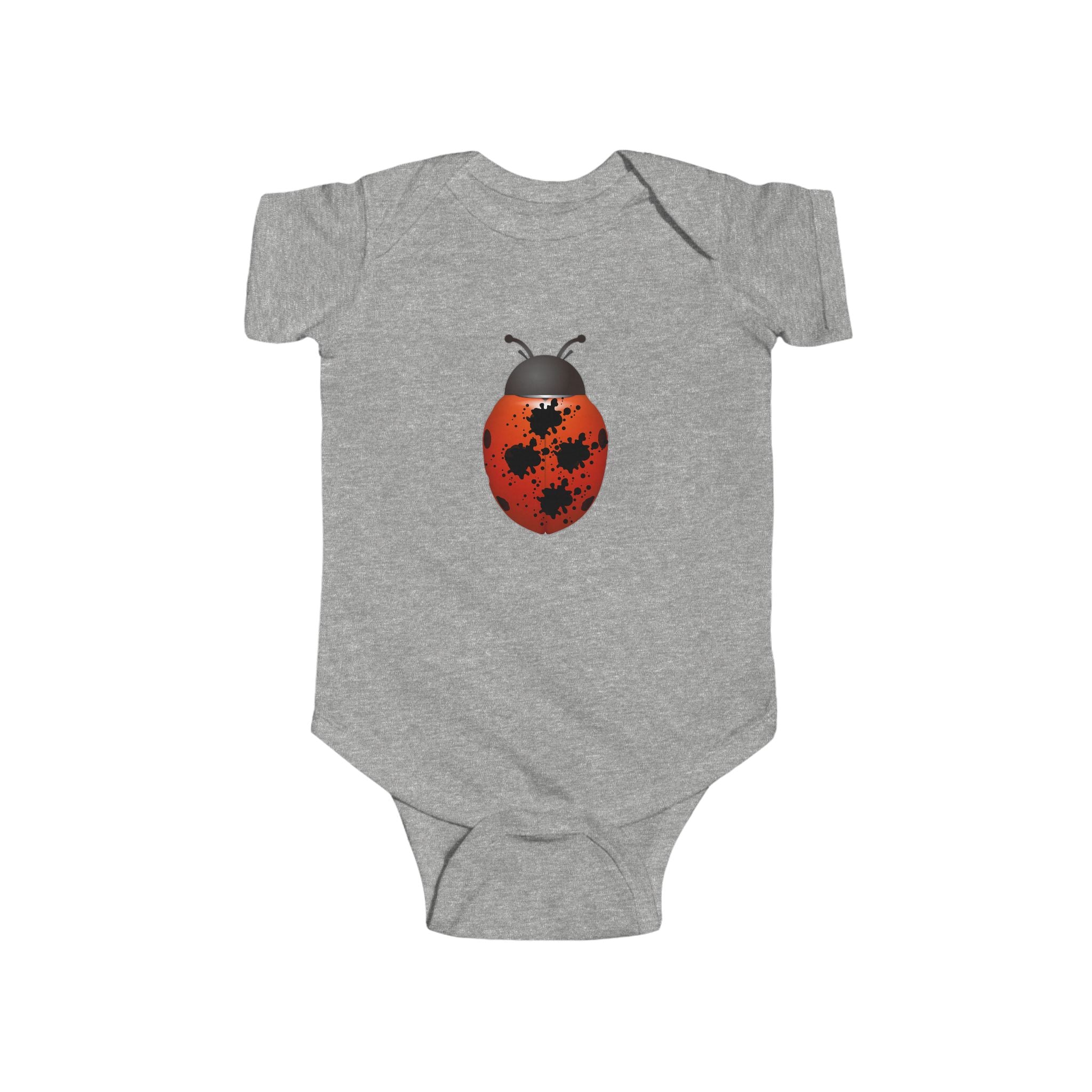 moontiq Baby Onesie 'Exceptional Ladybug' Moonsuit US