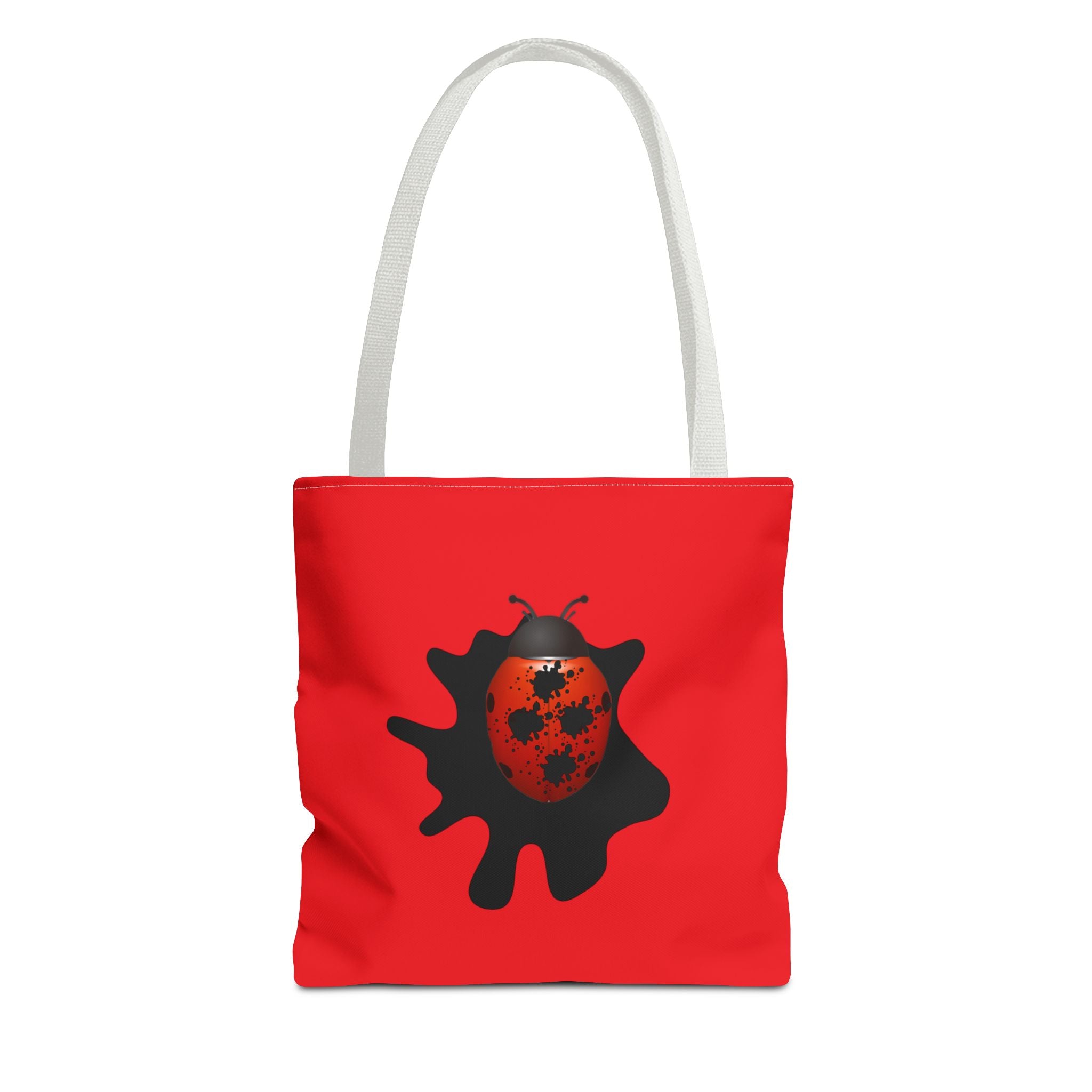 moontiq Kids Red Tote Bag 'Exceptional Ladybug' US