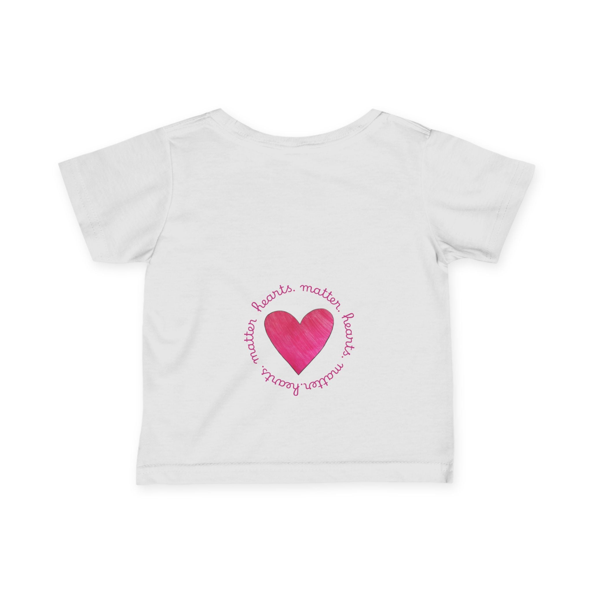 moontiq Ladybug 'My Heart Matters' Baby Toddler Soft Tee US