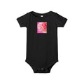 moontiq moonsuit 'Rose Sorbet' Pink Floral Baby Bodysuit US