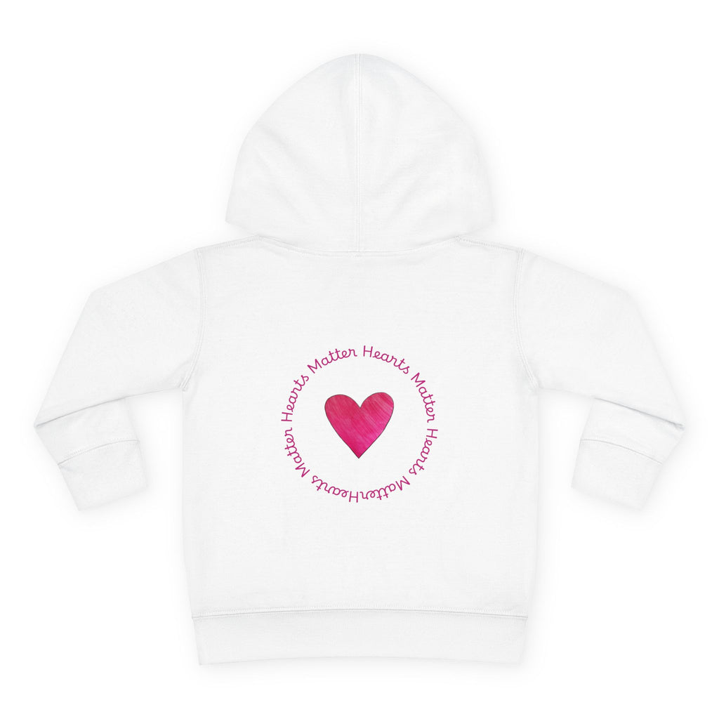 moontiq Ladybug 'My Heart Matters' Toddler Kid's Hoodie US