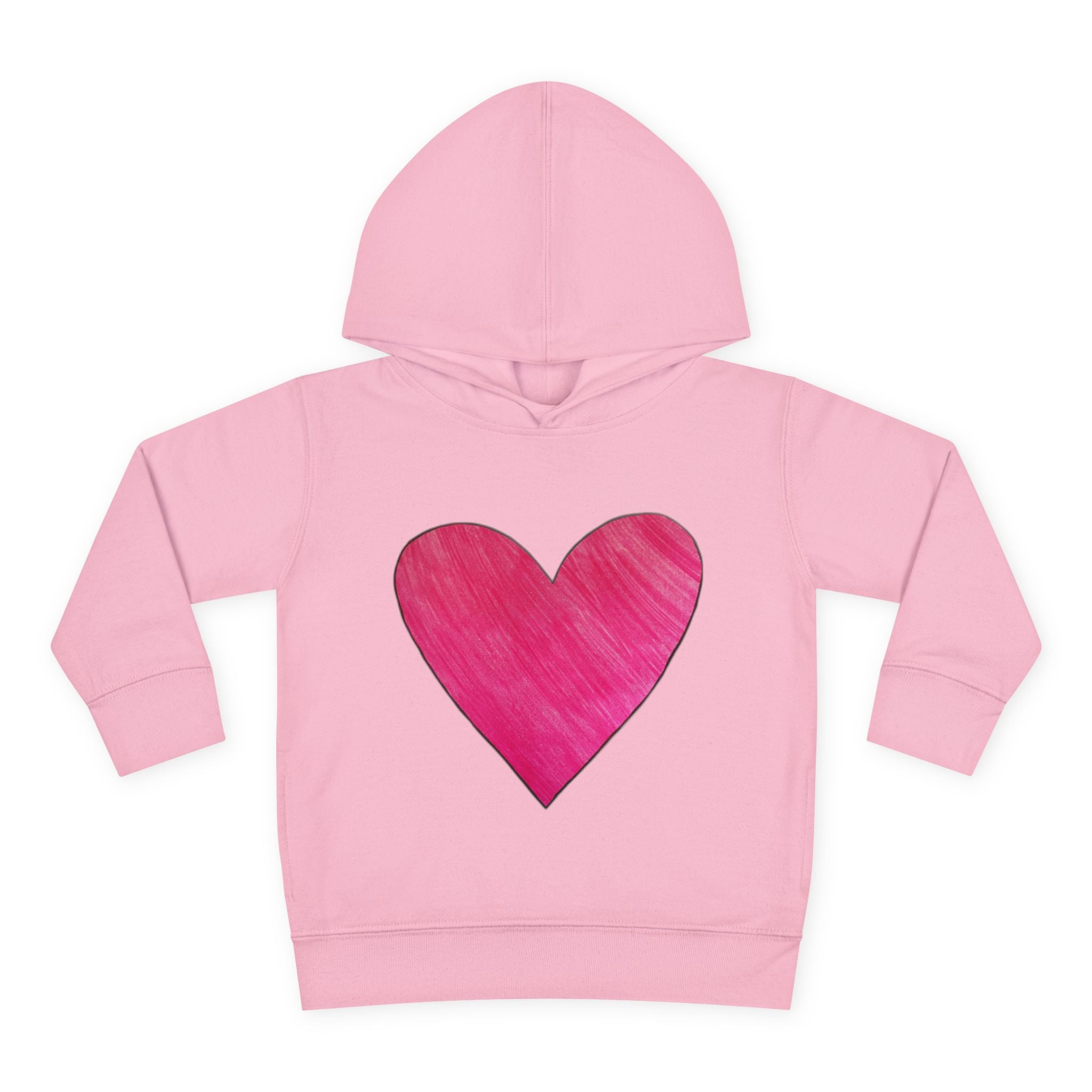 moontiq Toddler Kids Hoodie 'My Pink Love Heart' Pullover US