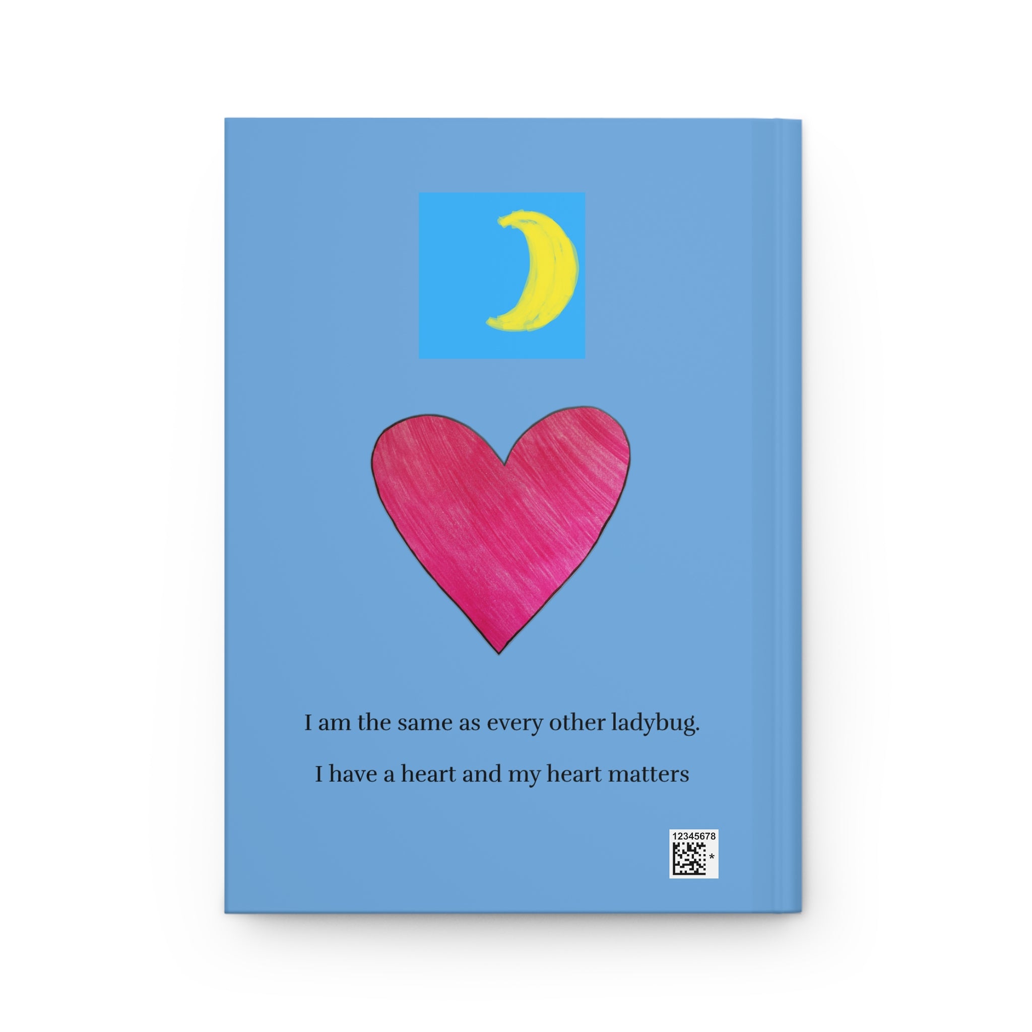 moontiq Ladybug Notebook 'My Heart Matters' Journal US