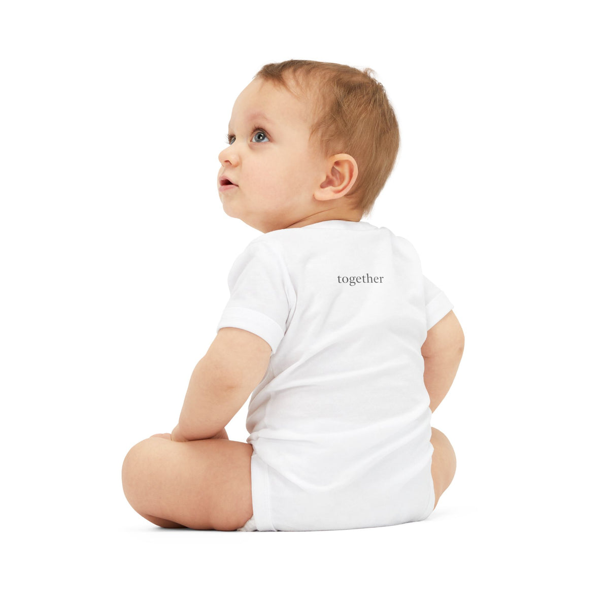 moontiq moonsuit 'Together' Soft Baby Bodysuit US