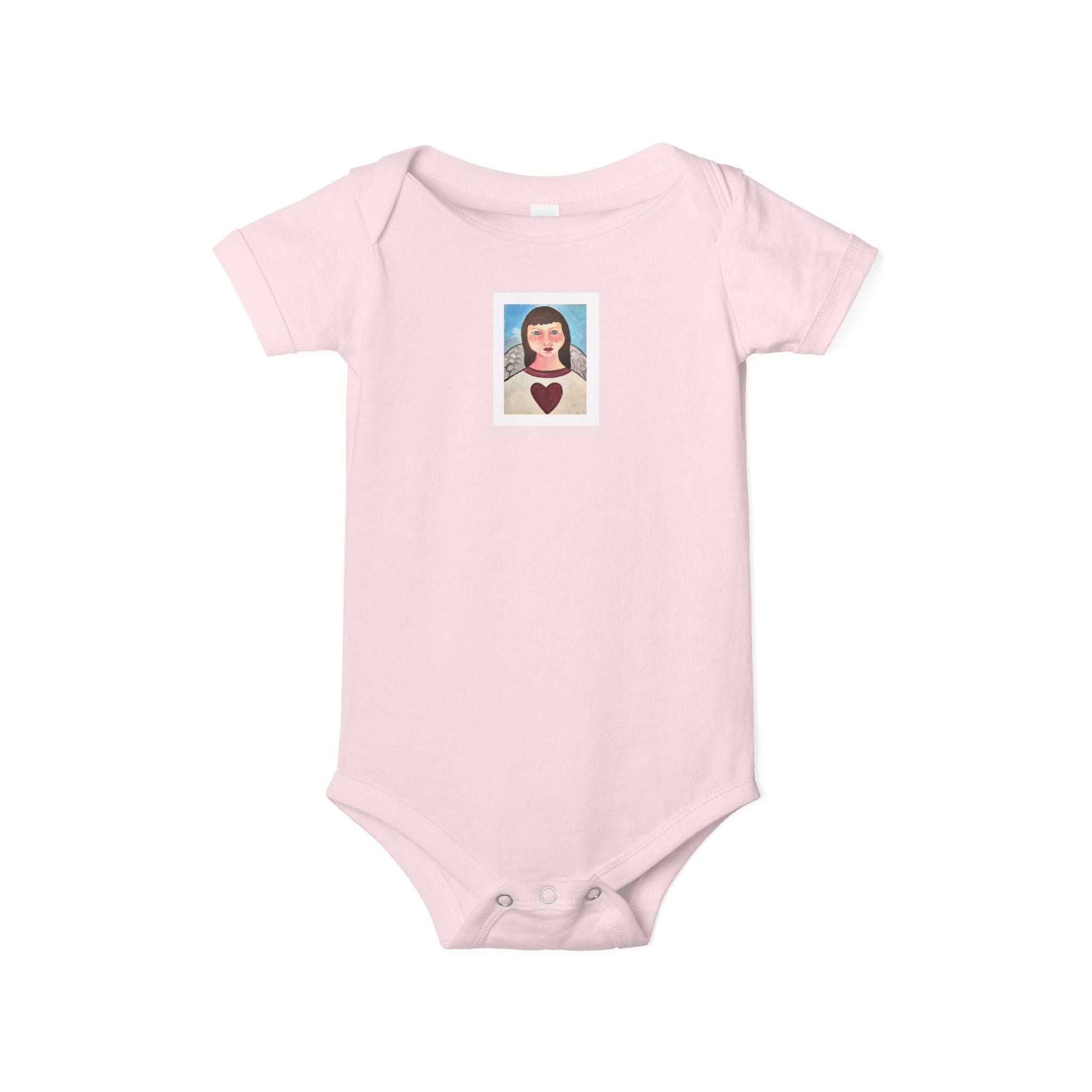 moontiq moonsuit 'My Angel' Cute Baby Onesie US