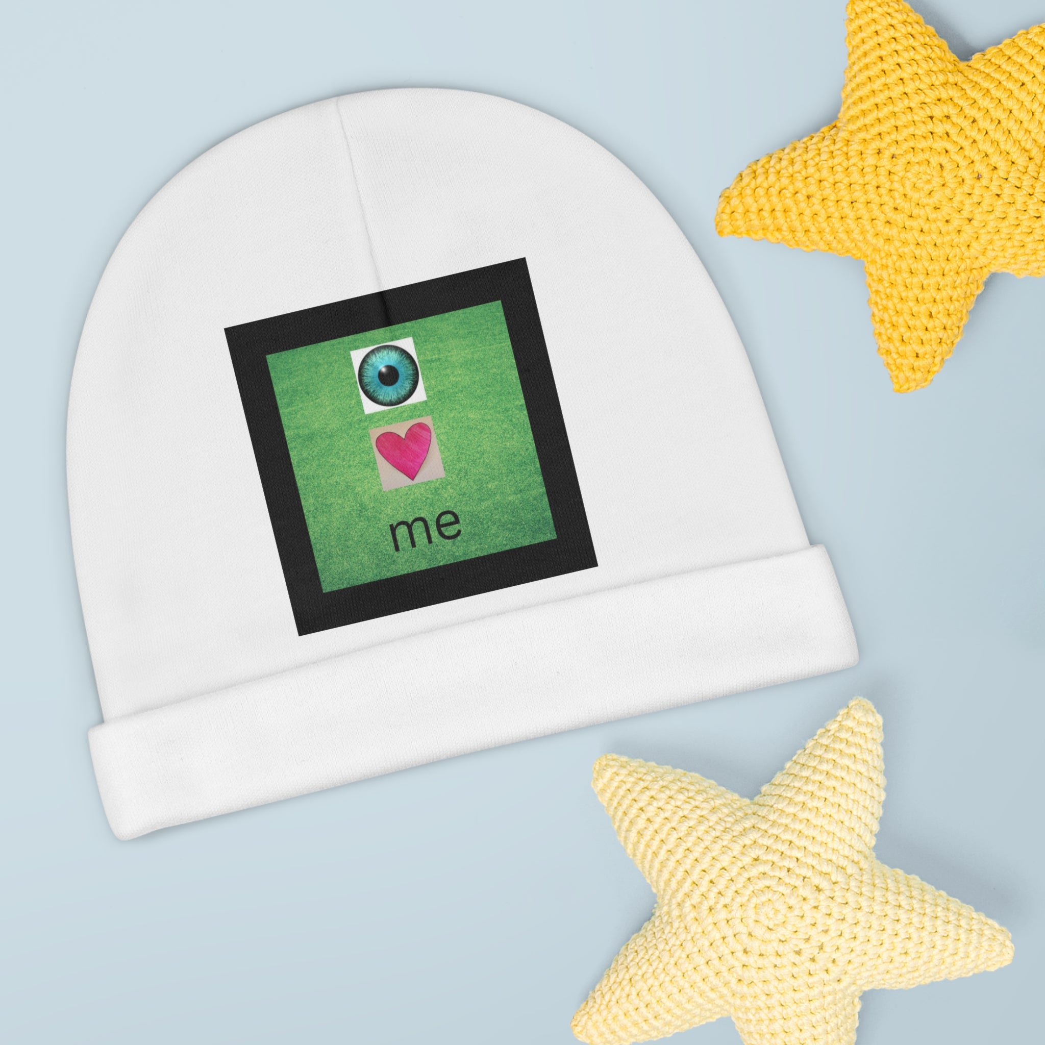 moontiq Baby Beanie 'I LOVE ME' US