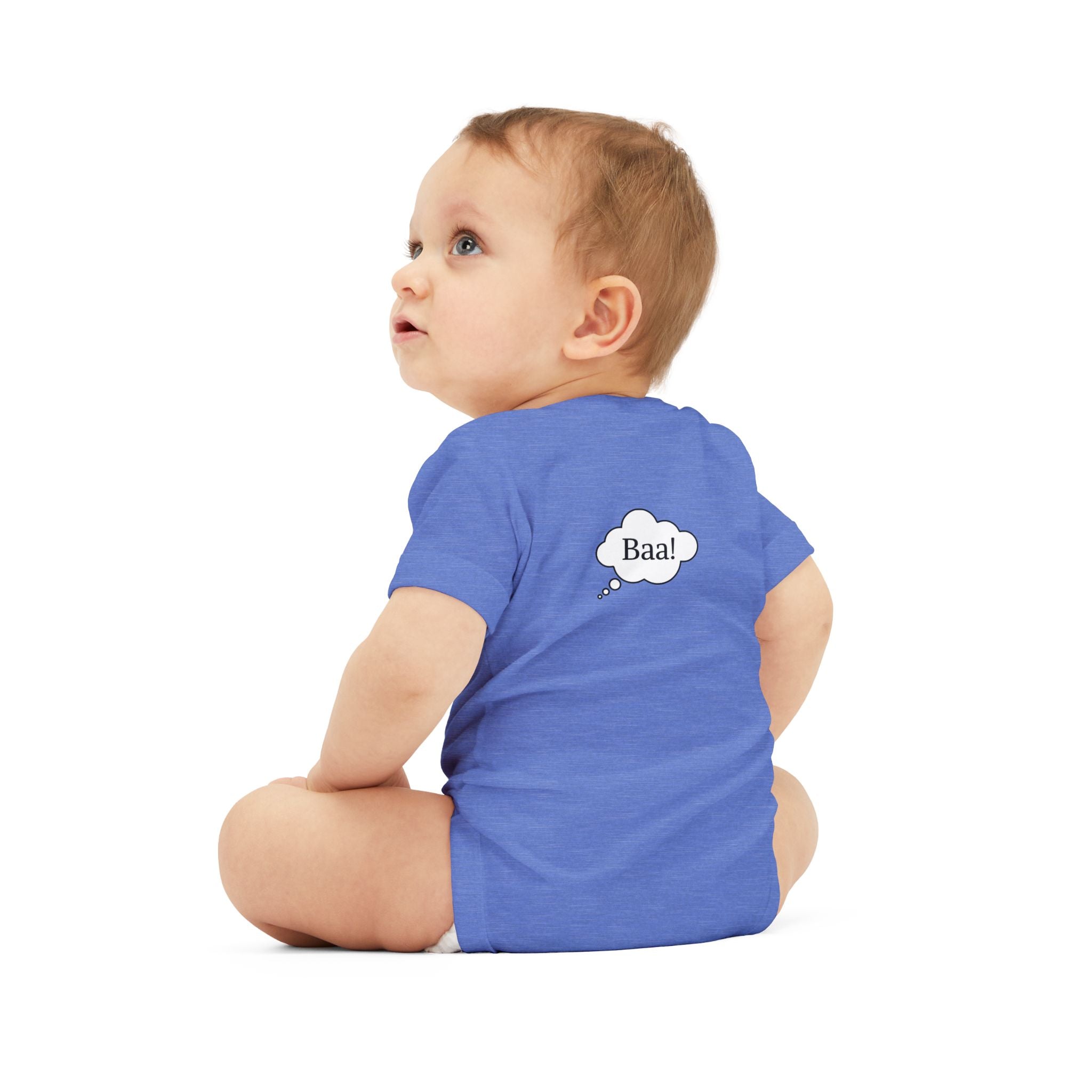 moontiq Cute Baby Onesie - 'Cynthia Sheep' Moonsuit US