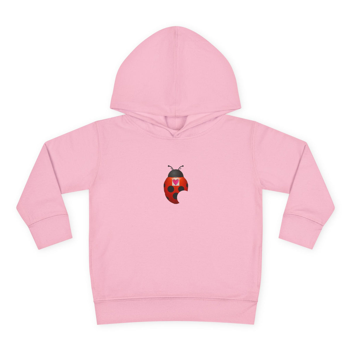 moontiq Ladybug 'My Heart Matters' Toddler Kid's Hoodie US