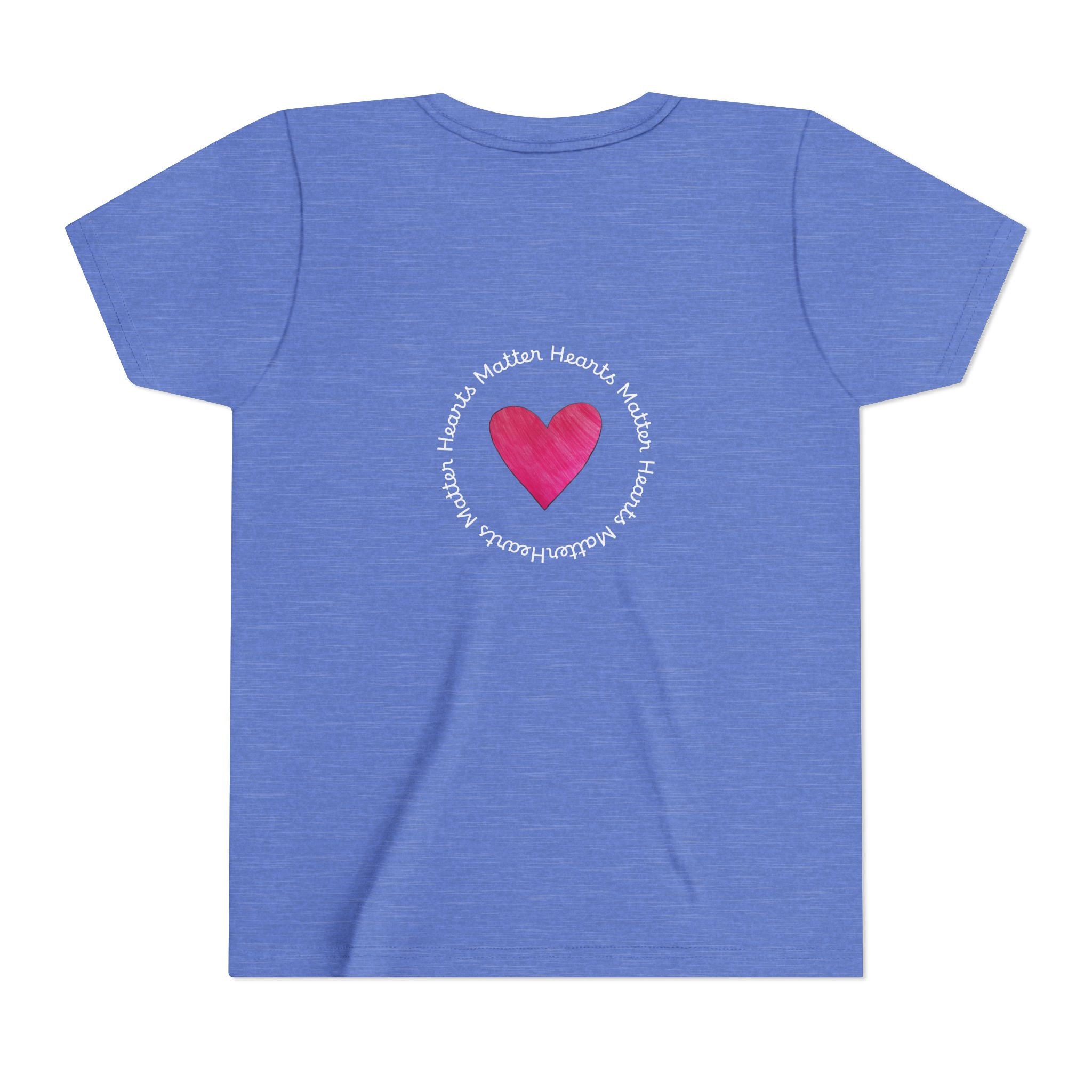 moontiq Ladybug 'My Heart Matters' Kids Youth Soft T-Shirt US