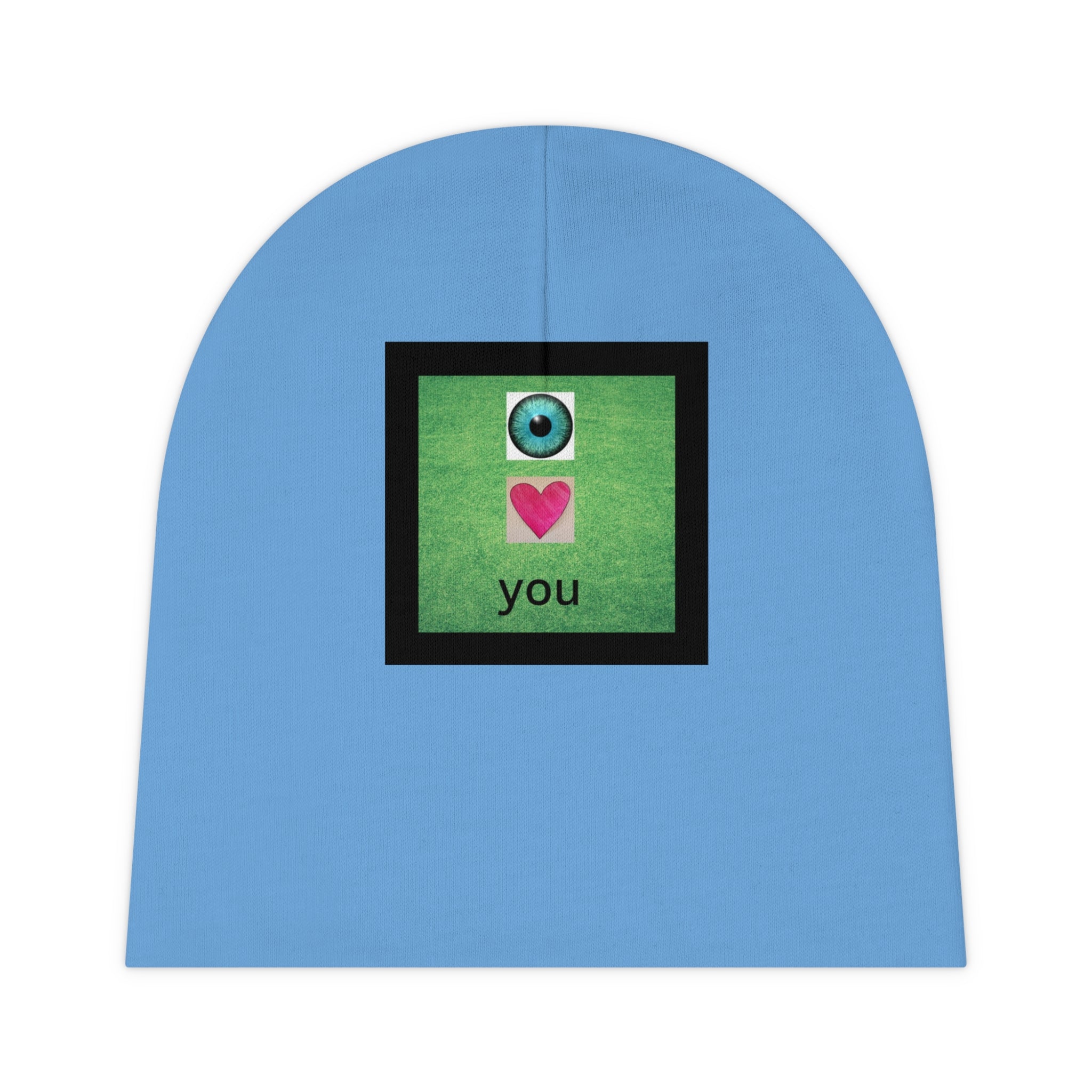 moontiq Baby Beanie 'I Love You' - Sweet Message Newborn Hat US