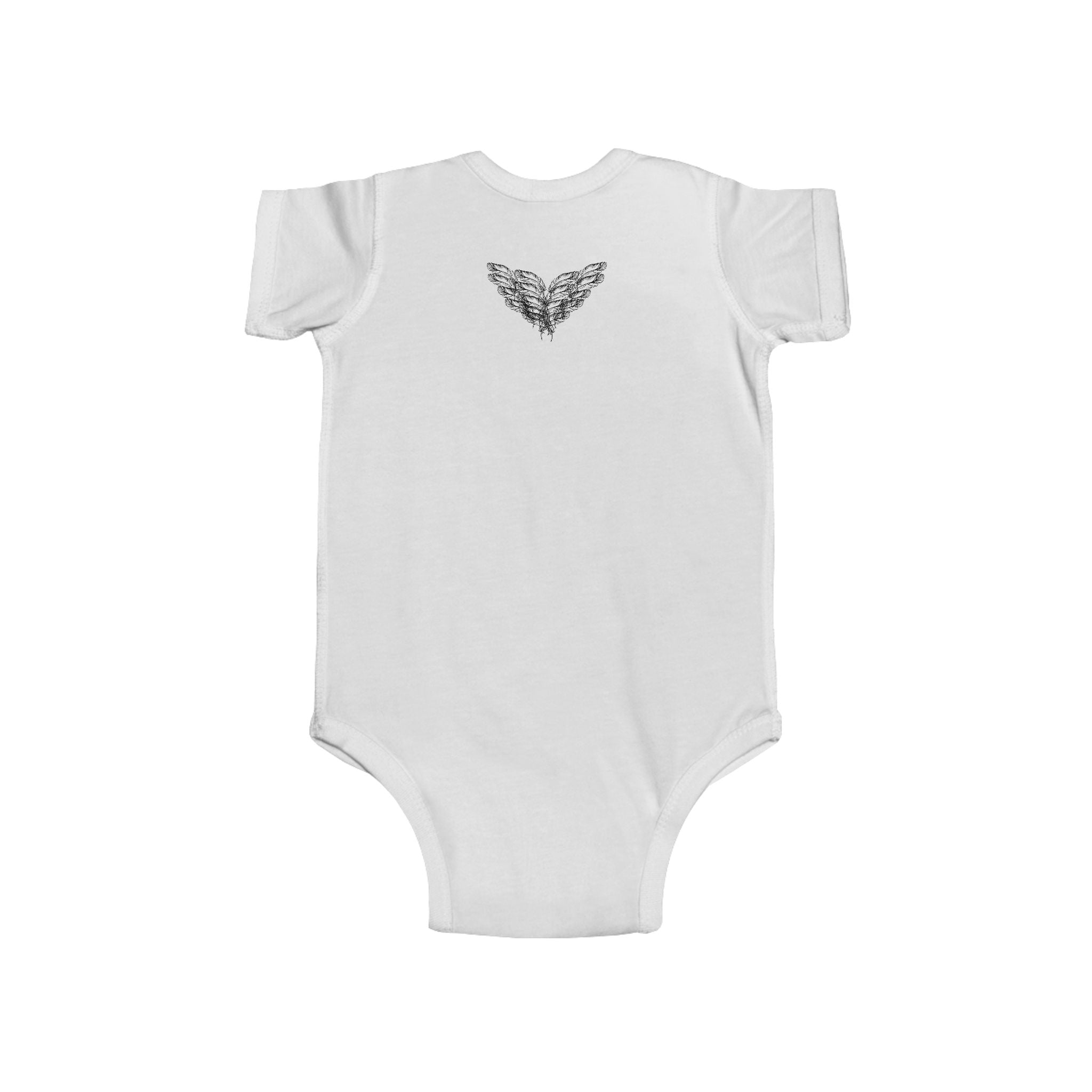moontiq Cute Baby Onesie 'My Angel' Infant Moonsuit US