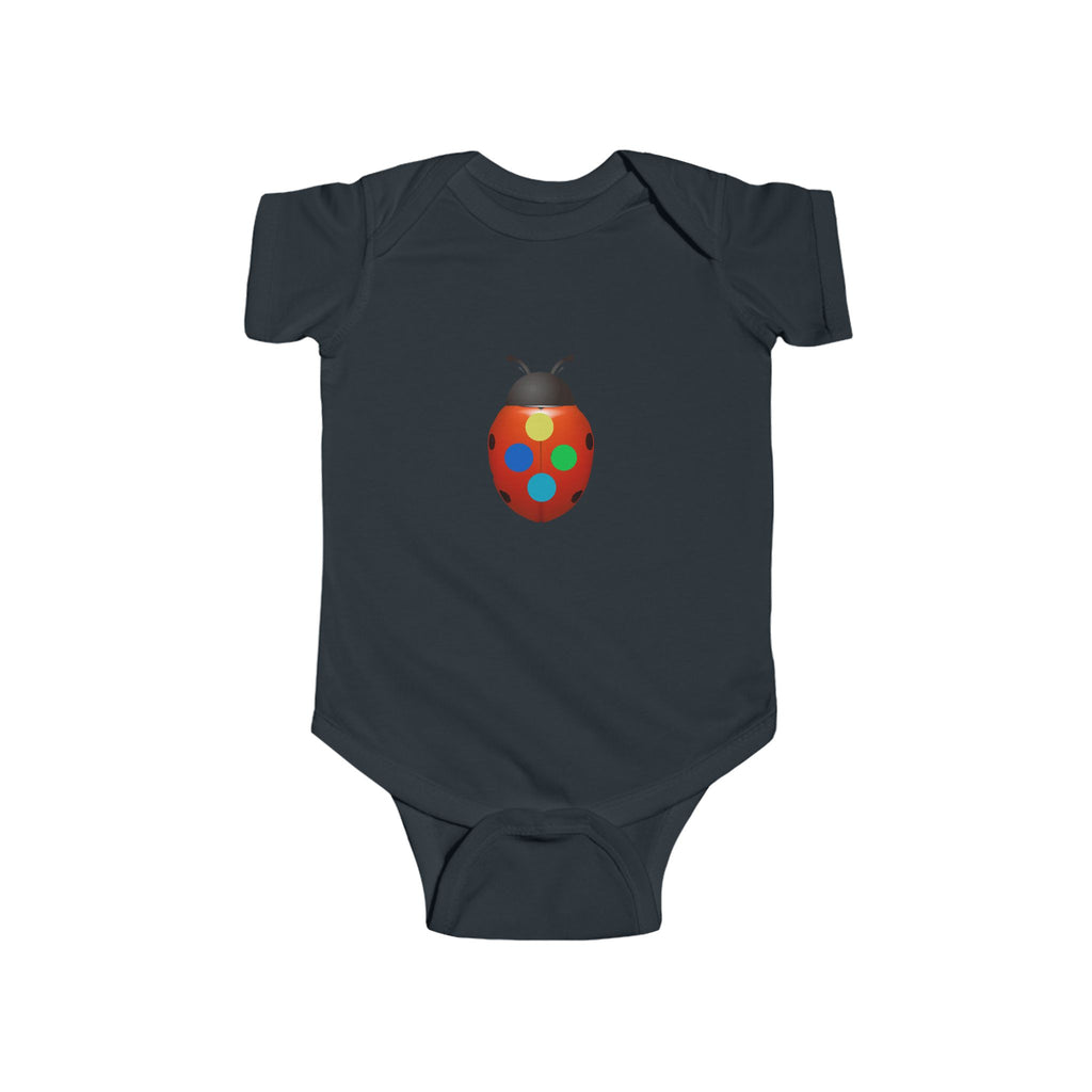 moontiq 'Ladybug Color' Soft Baby Onesie Moonsuit US