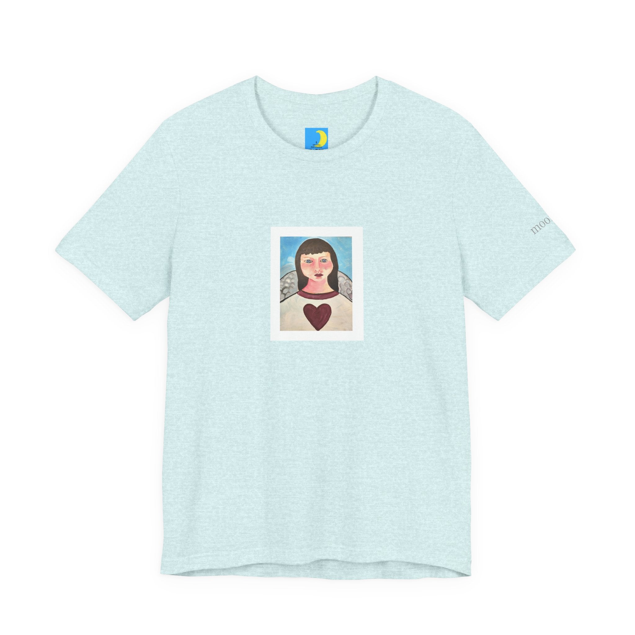 moontiq Unisex Premium Soft Tee 'My Angel' INT