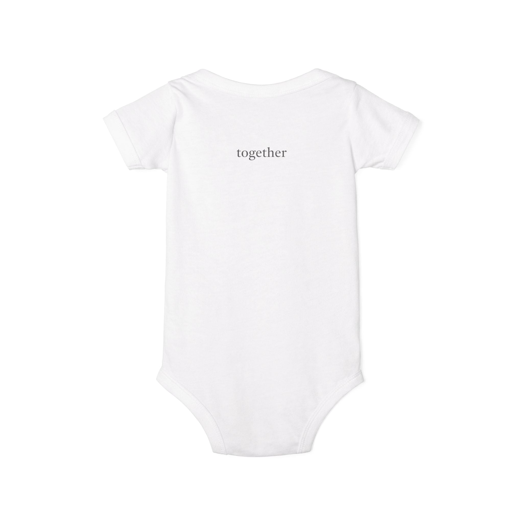 moontiq moonsuit 'Together' Soft Baby Bodysuit US