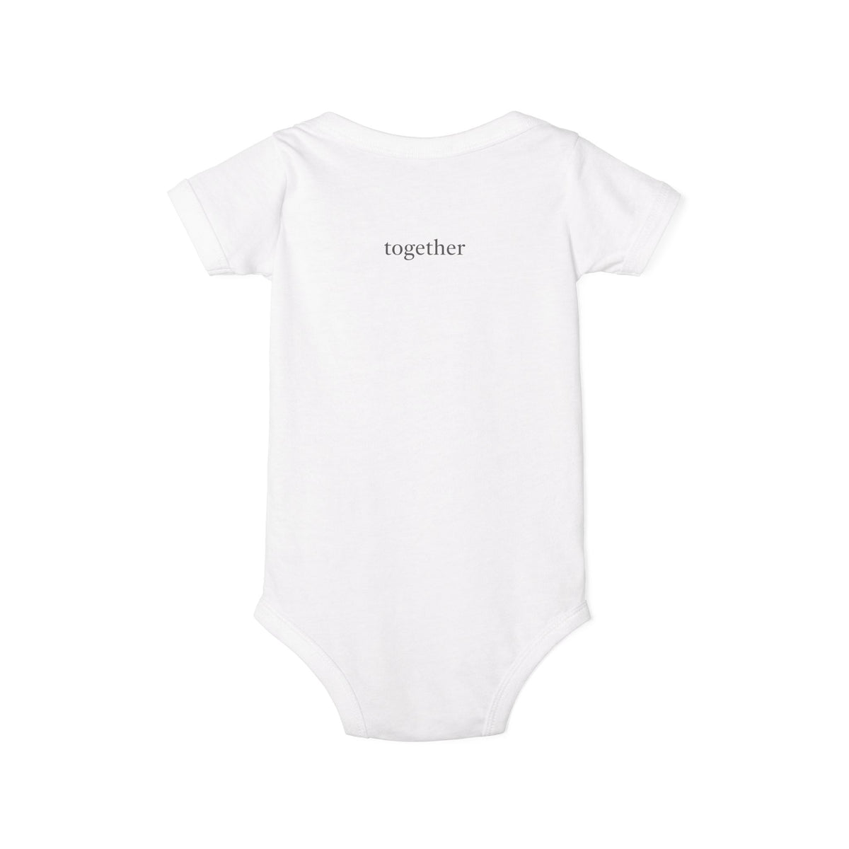 moontiq moonsuit 'Together' Soft Baby Bodysuit US