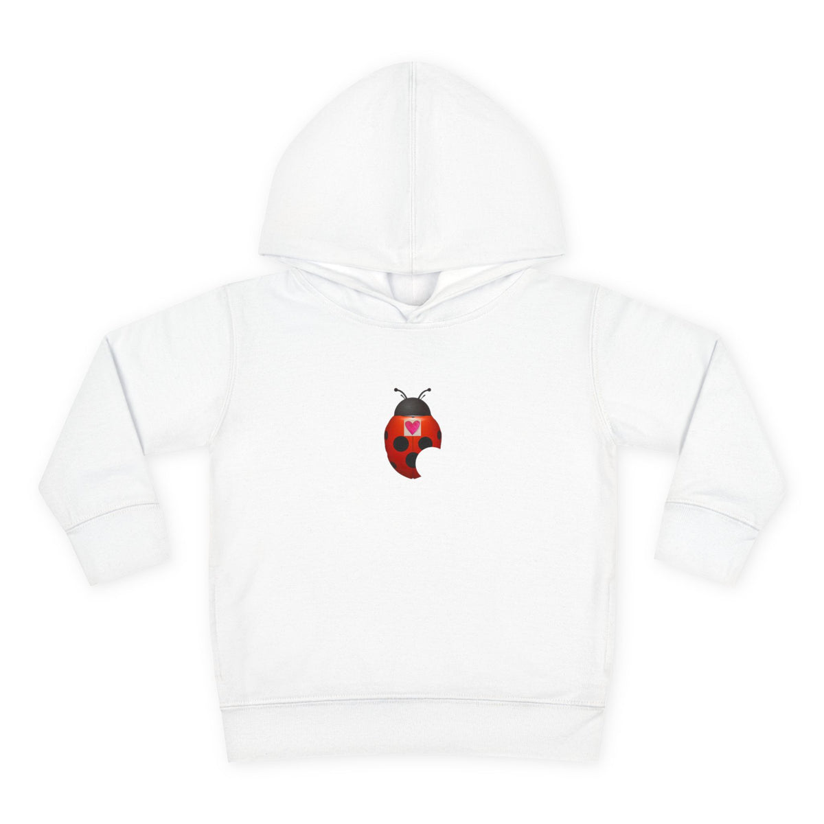 moontiq Ladybug 'My Heart Matters' Toddler Kid's Hoodie US