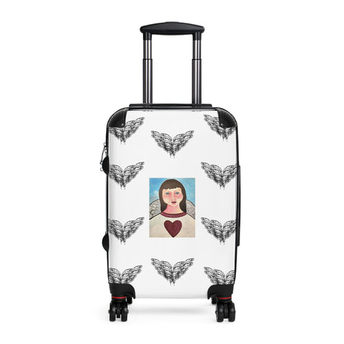 moontiq 'My Angel' Hard Spinner Suitcase US