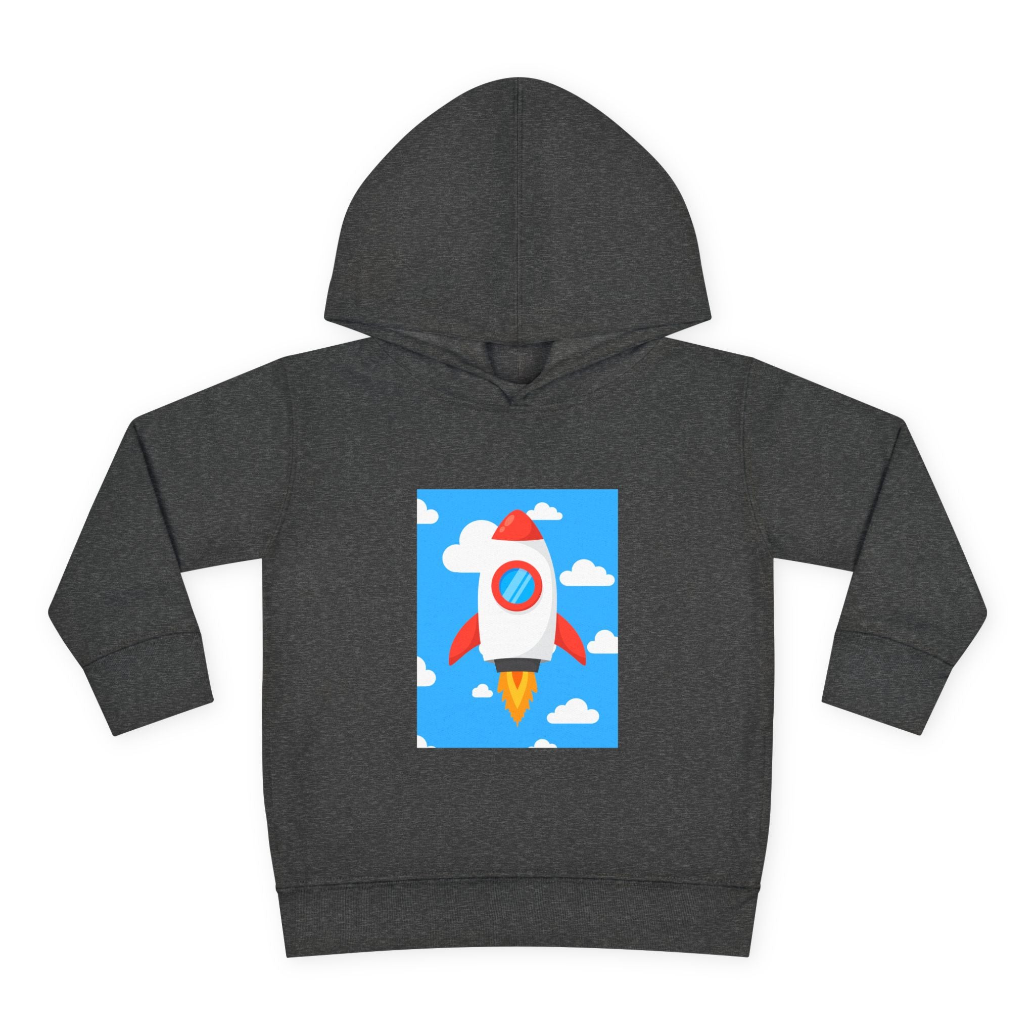 moontiq Toddler Kids Pullover Hoodie 'Rocket's Mission' US