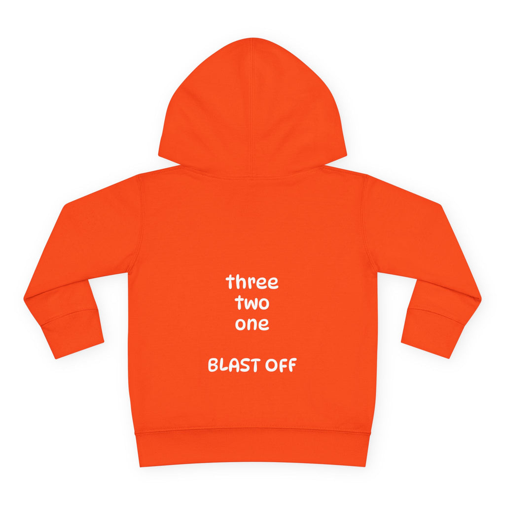 moontiq Toddler Kids Pullover Hoodie 'Rocket's Mission' US