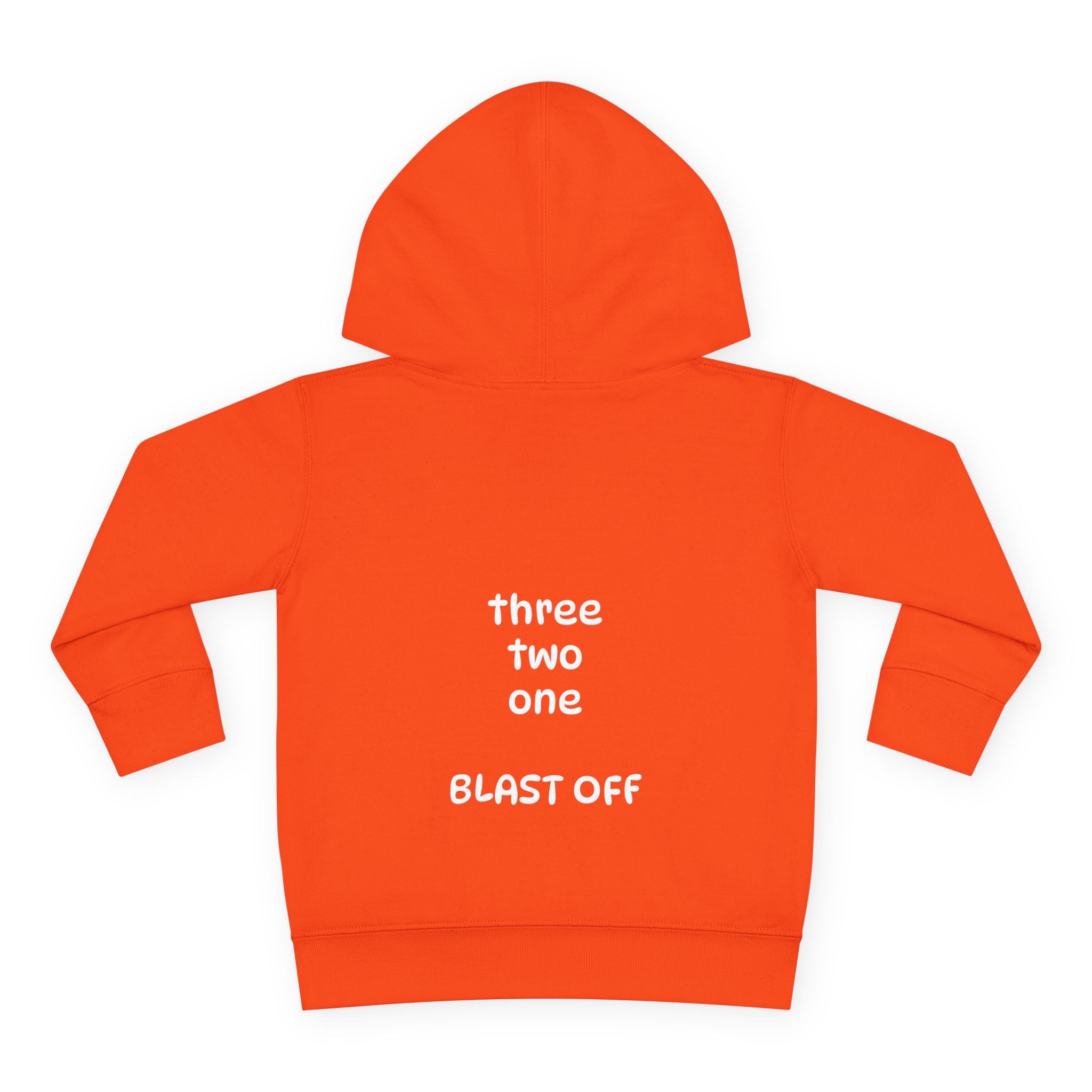 moontiq Toddler Kids Pullover Hoodie 'Rocket's Mission' US