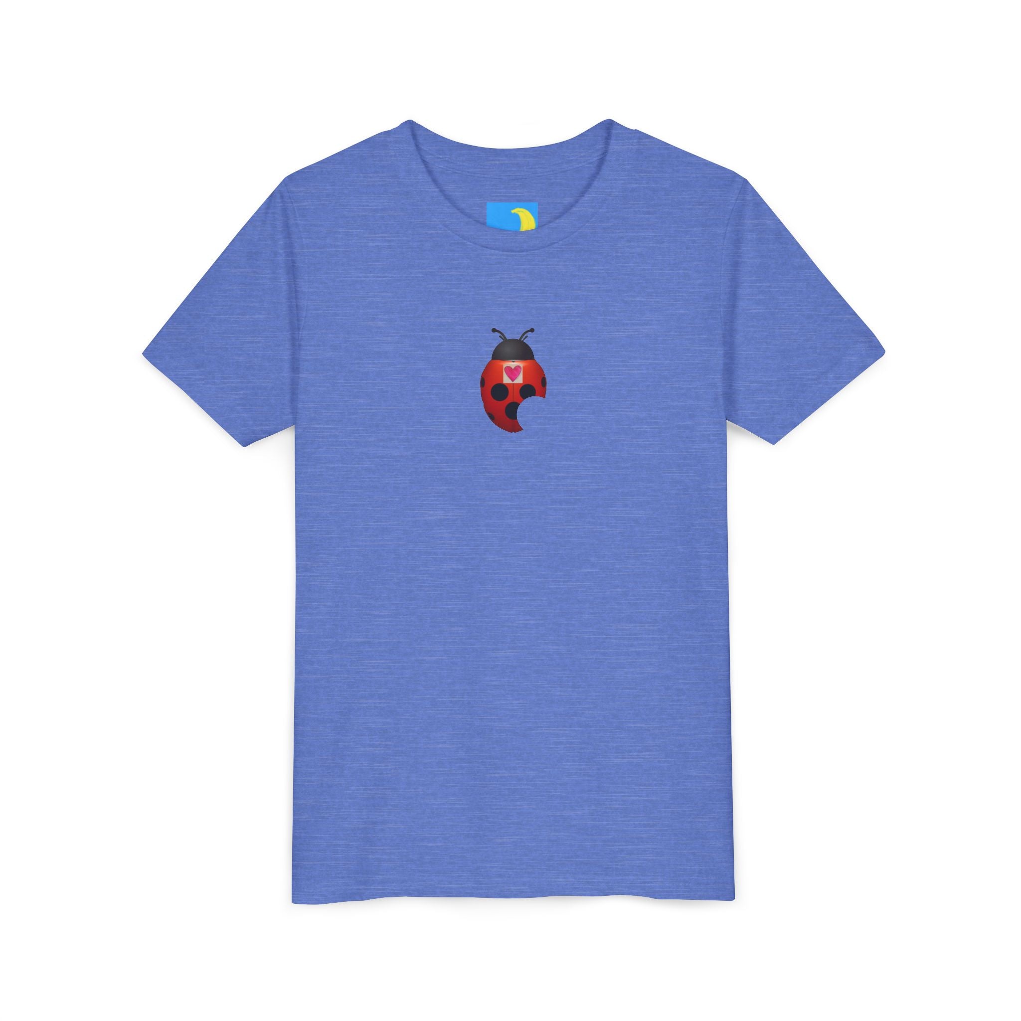moontiq Ladybug 'My Heart Matters' Kids Youth Soft T-Shirt US