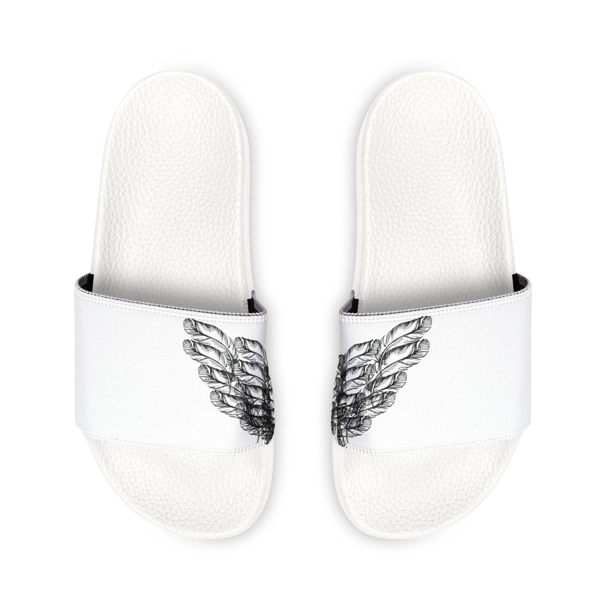 moontiq Womens Slides 'I Got Wings' In White Of The Light US