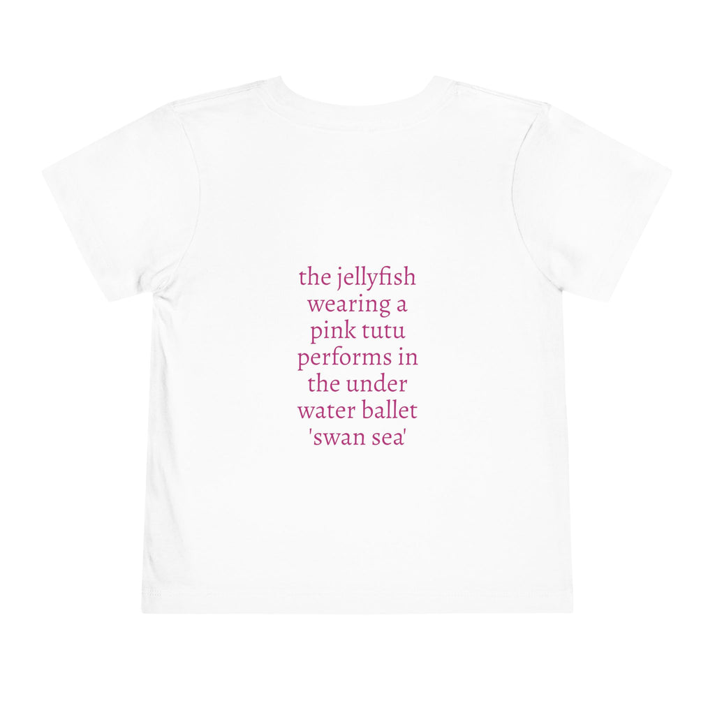moontiq Toddler Kids T-Shirt Jellyfish Ballerina Soft Tee US