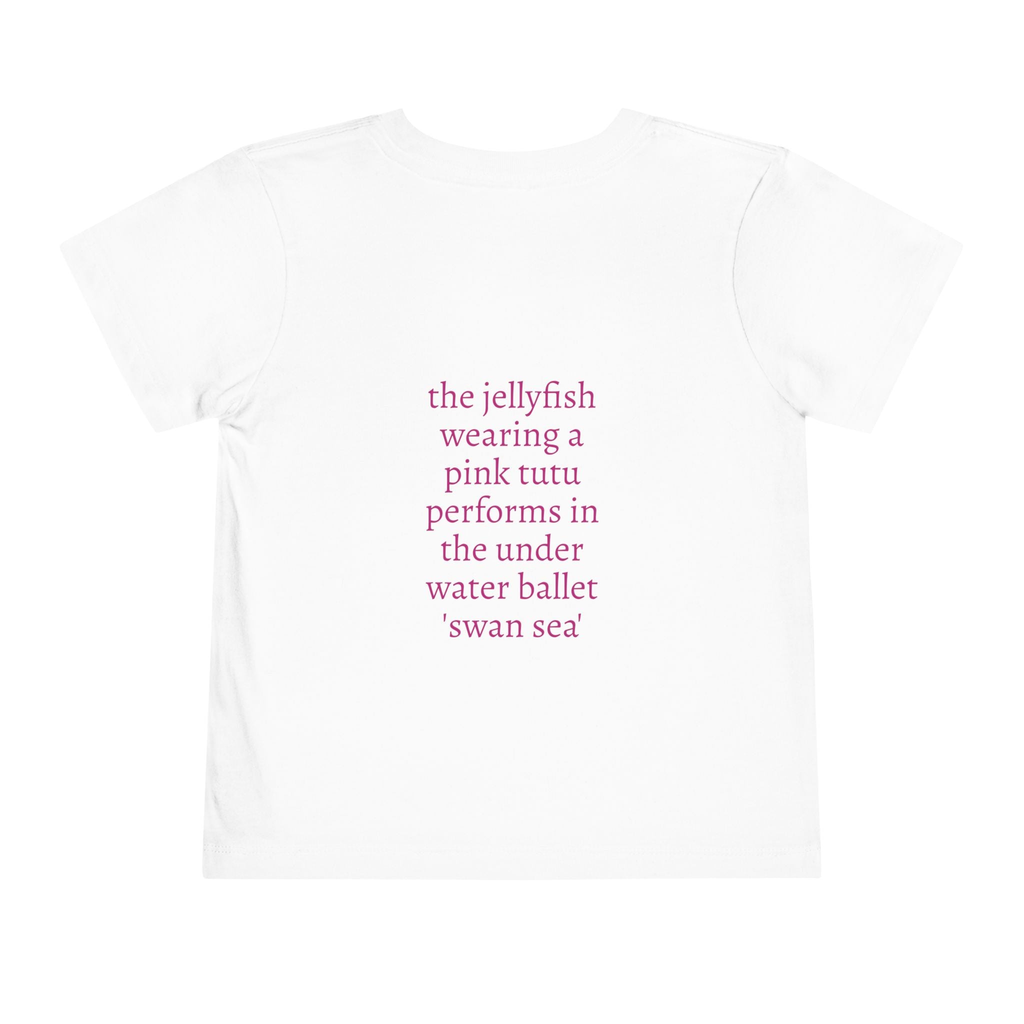 moontiq Toddler Kids T-Shirt Jellyfish Ballerina Soft Tee US