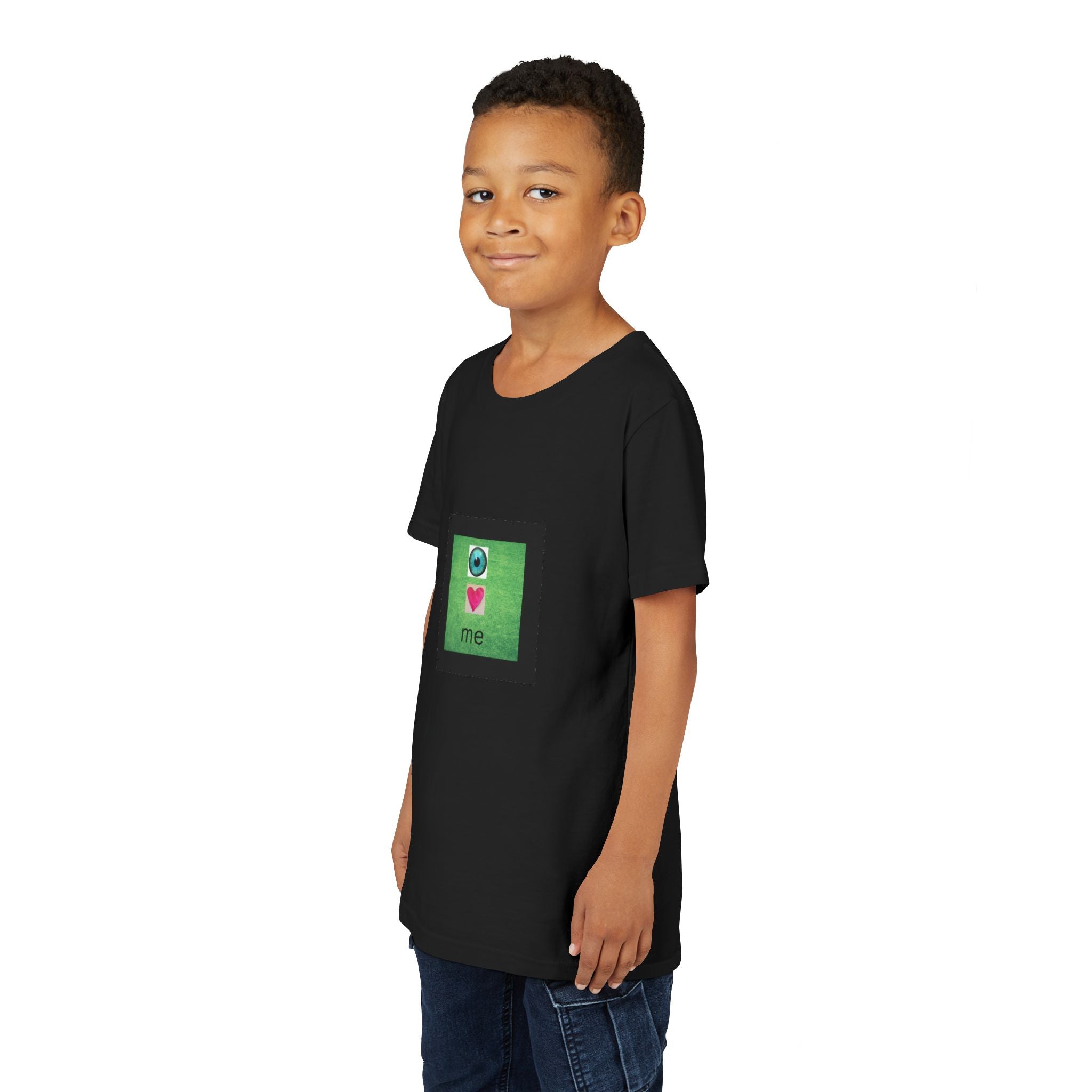 moontiq Youth Teen T-Shirt I LOVE me I LOVE you Soft Tee US