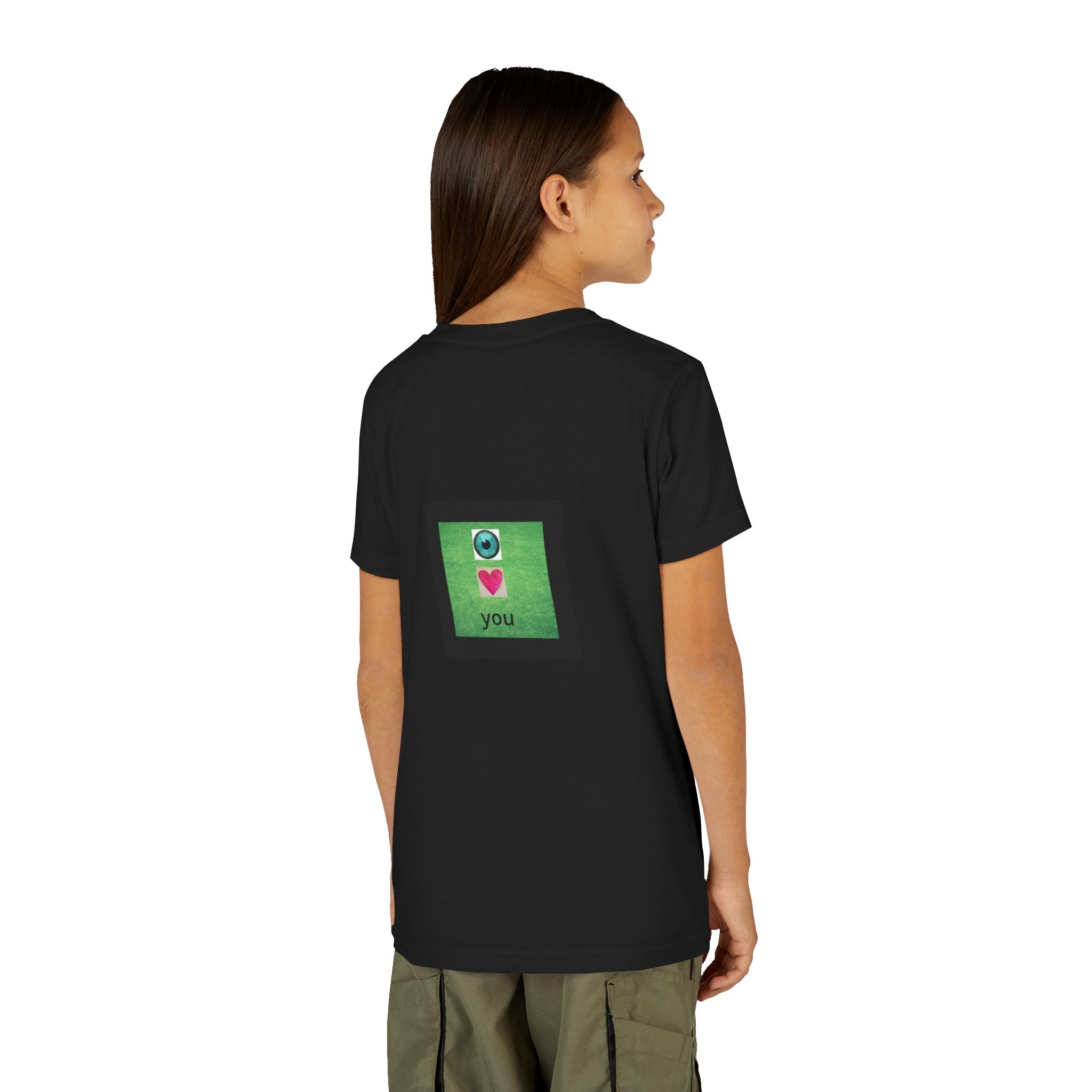 moontiq Youth Teen T-Shirt I LOVE me I LOVE you Soft Tee US