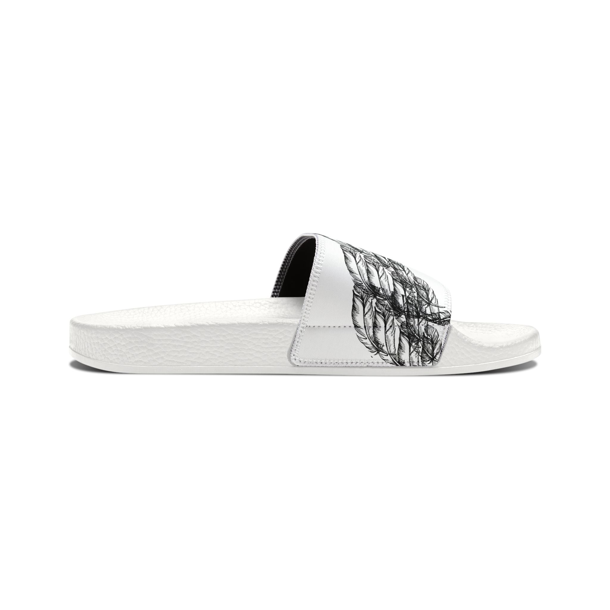 moontiq Womens Slides 'I Got Wings' In White Of The Light US