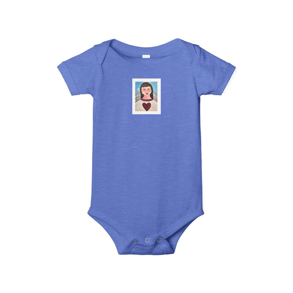 moontiq moonsuit 'My Angel' Cute Baby Onesie US