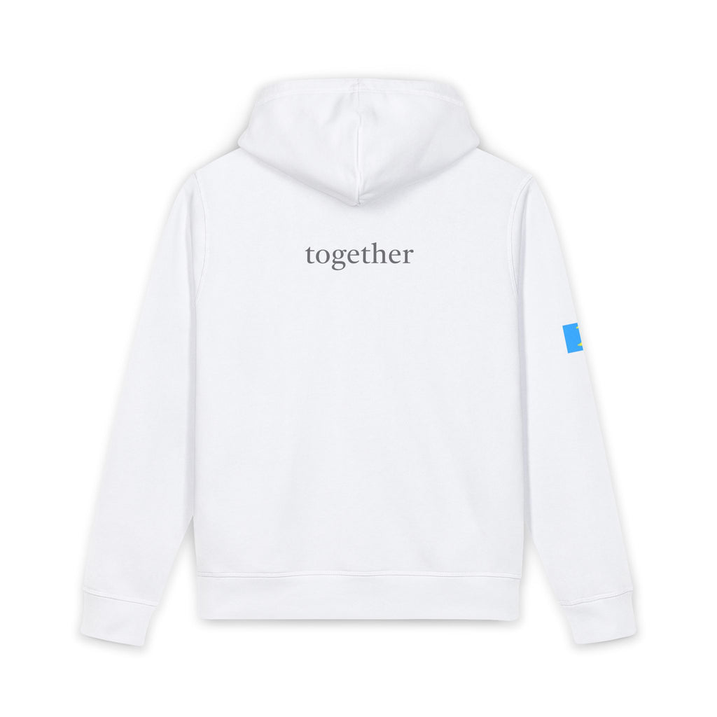 moontiq Ladybug Color 'Together' Unisex Organic Hoodie US