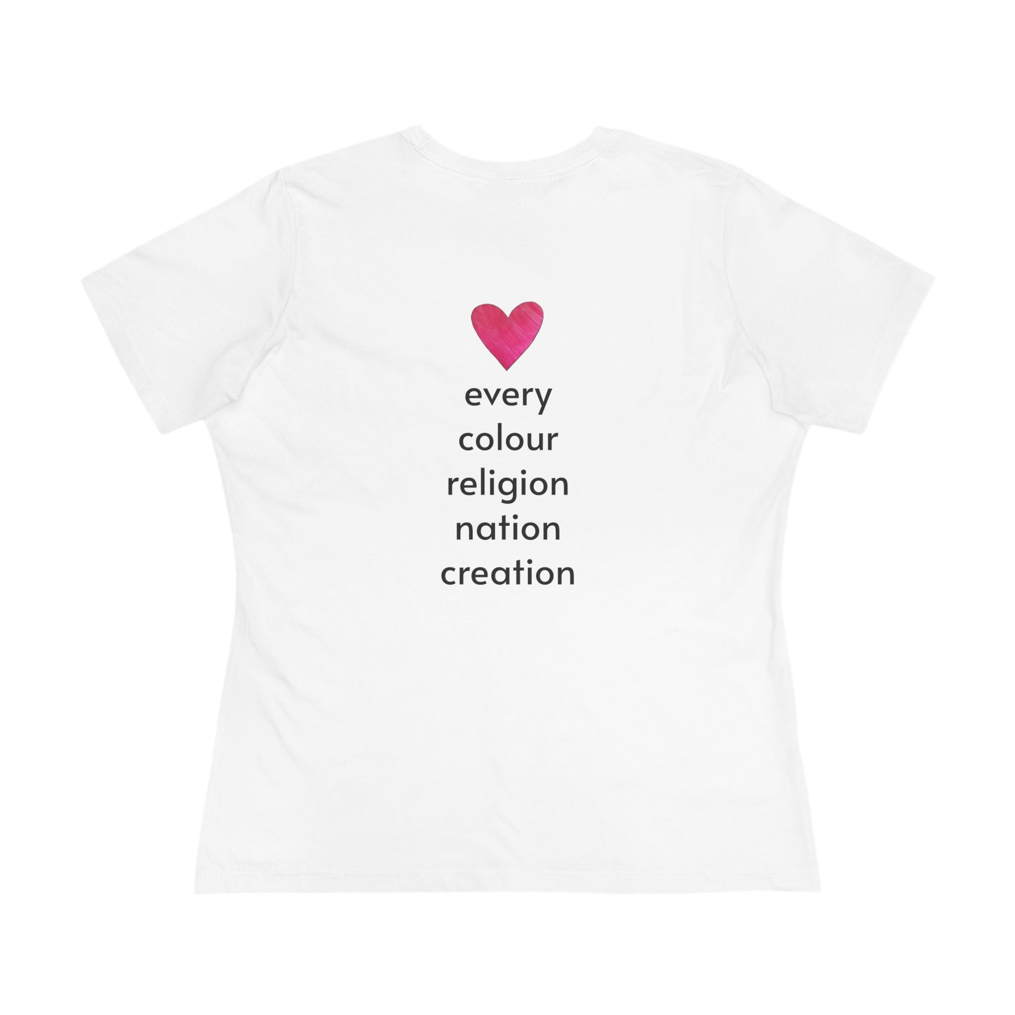 moontiq 'Ladybug Color' Women's Cotton Tee US