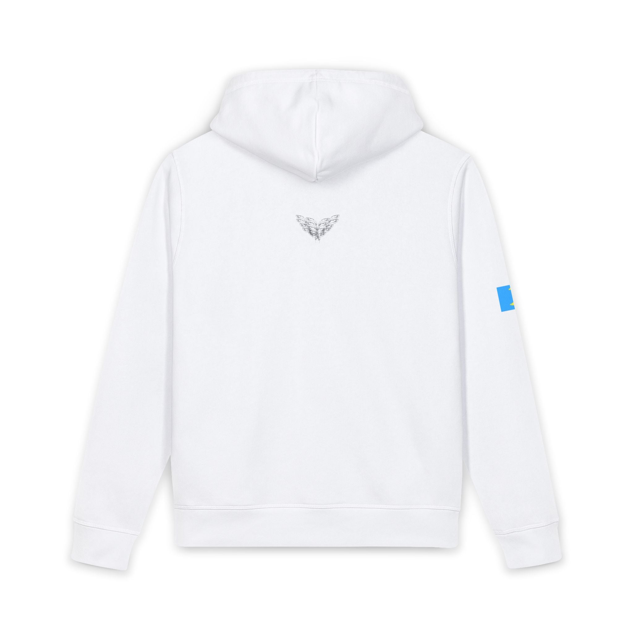 moontiq Unisex Soft and Durable Organic Hoodie 'My Angel' US