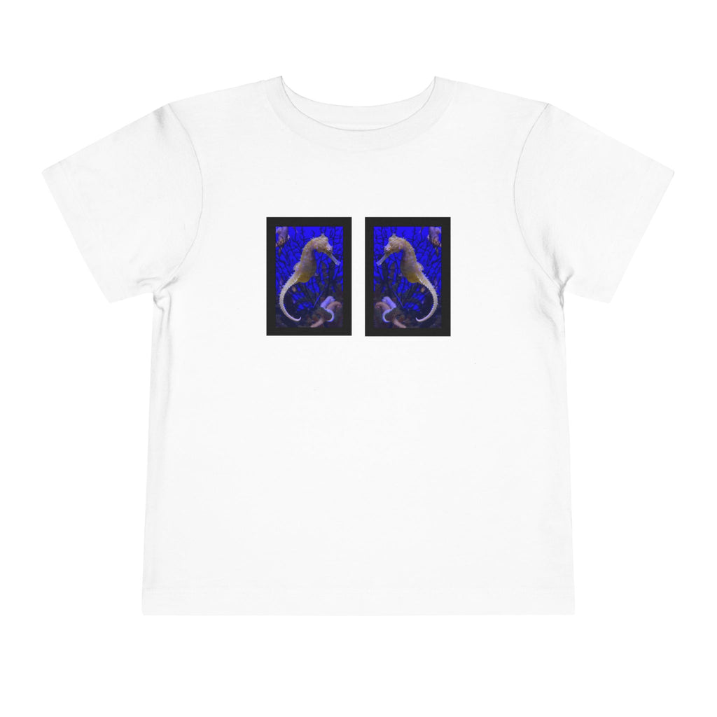moontiq Toddler Kids T-Shirt 3D Seahorse Under Sea Tee US