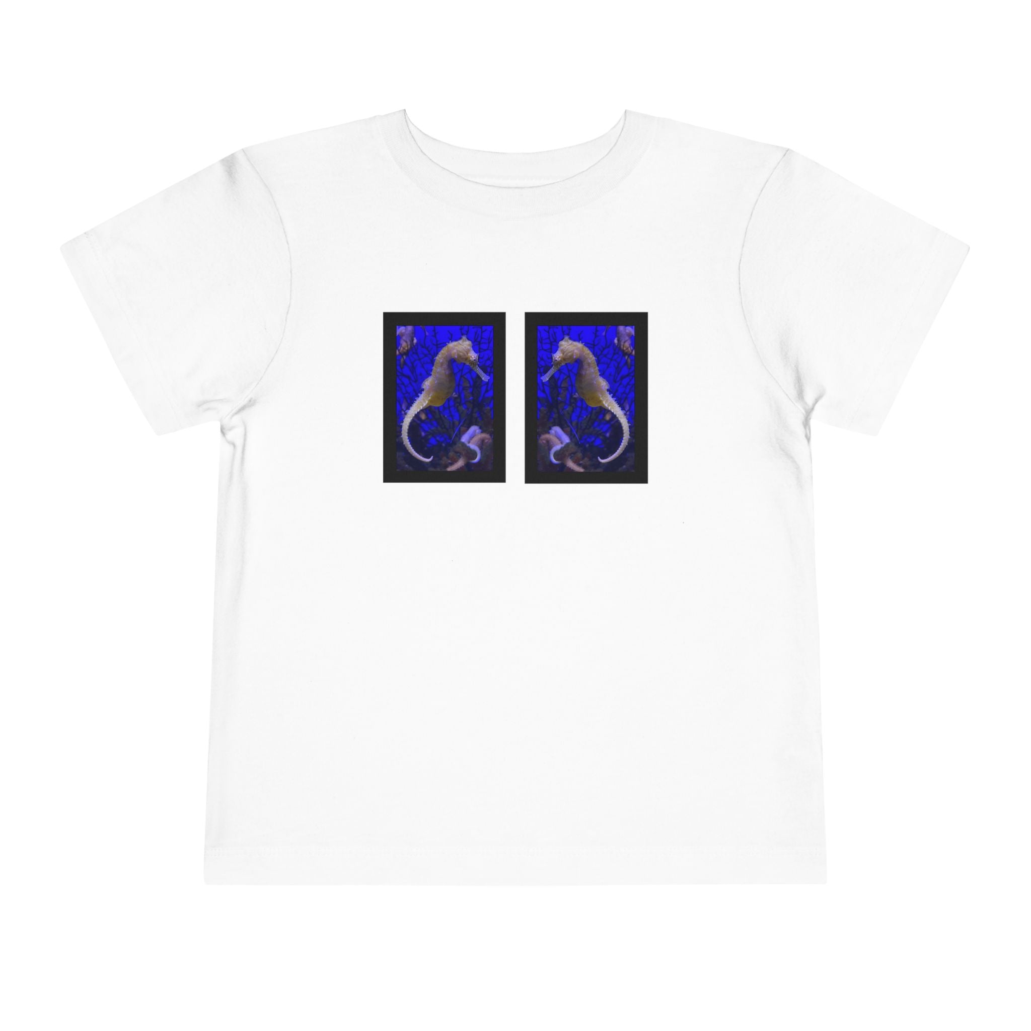 moontiq Toddler Kids T-Shirt 3D Seahorse Under Sea Tee US