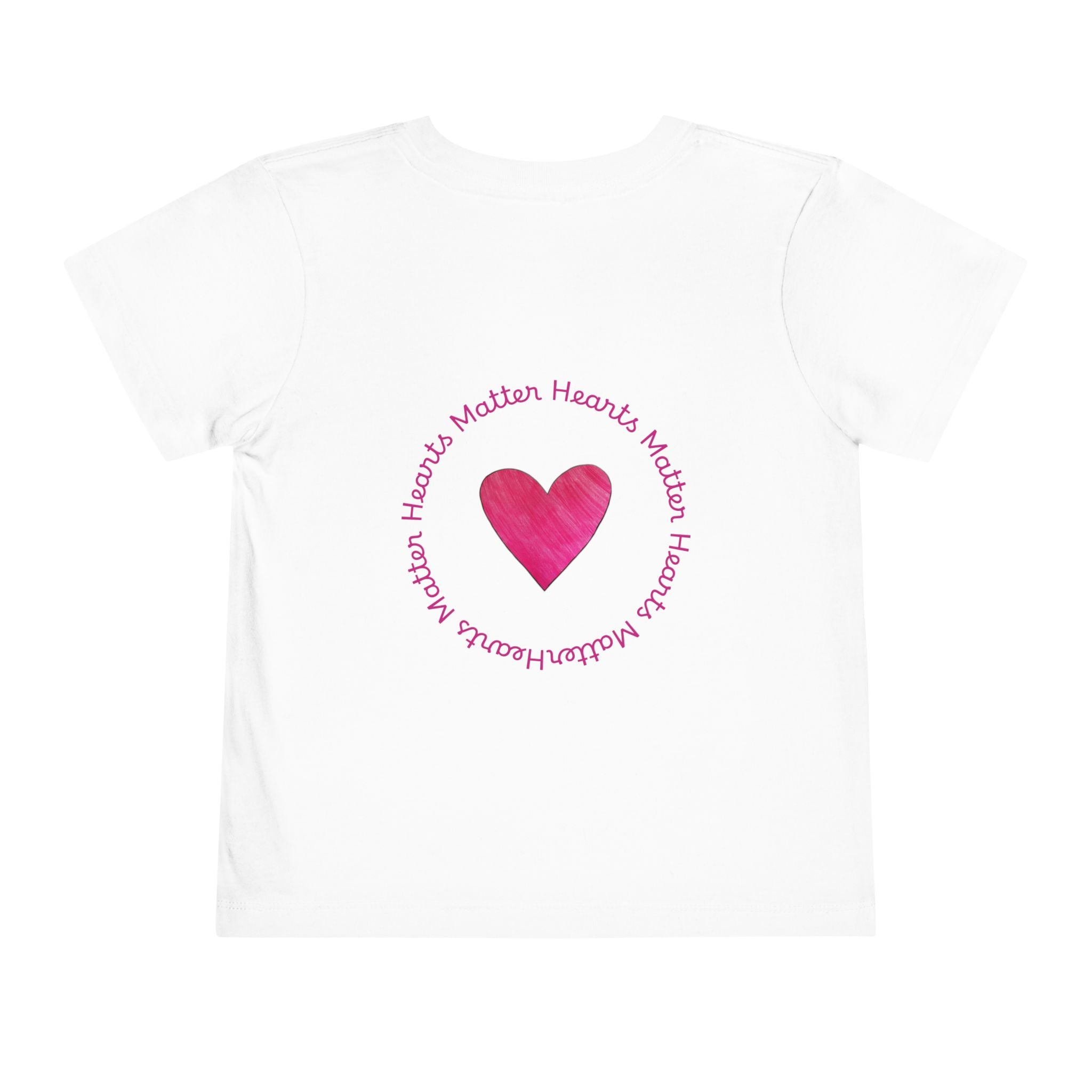 moontiq Ladybug 'My Heart Matters' Toddler Kids Soft Tee US