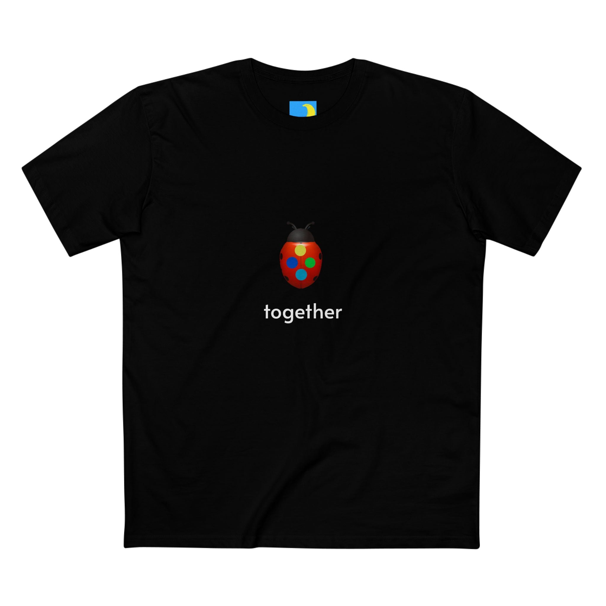 moontiq 'Ladybug Color' Men's Crew T-Shirt US