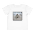 moontiq Toddler Kids T-Shirt 'Sandcastle Story' Beach Tee US