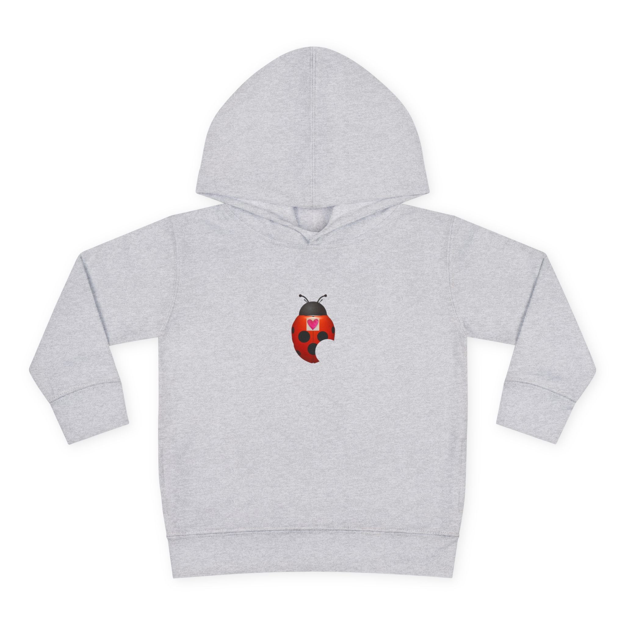 moontiq Ladybug 'My Heart Matters' Toddler Kid's Hoodie US