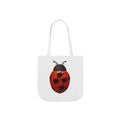 moontiq Canvas Tote Bag 'Exceptional Ladybug' US