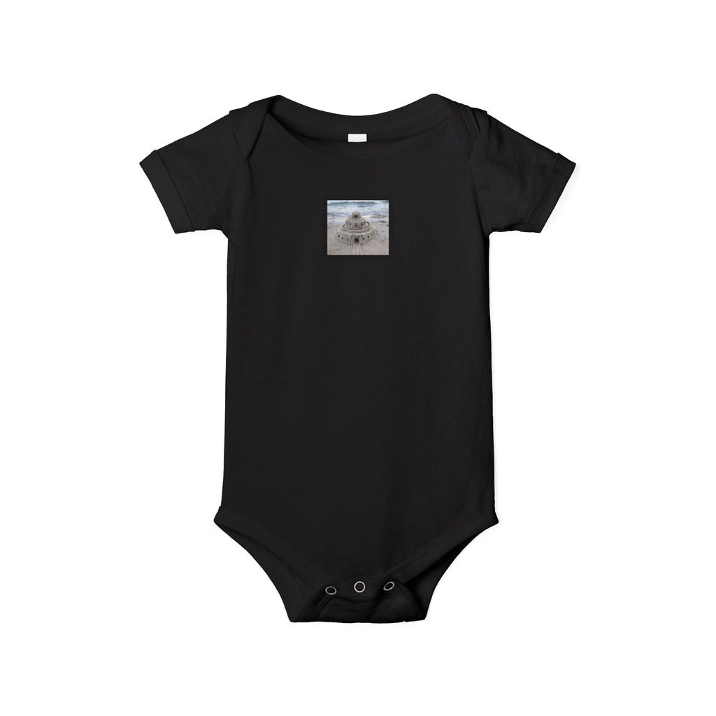 moontiq moonsuit 'Sandcastle Story' Beach Baby One Piece US