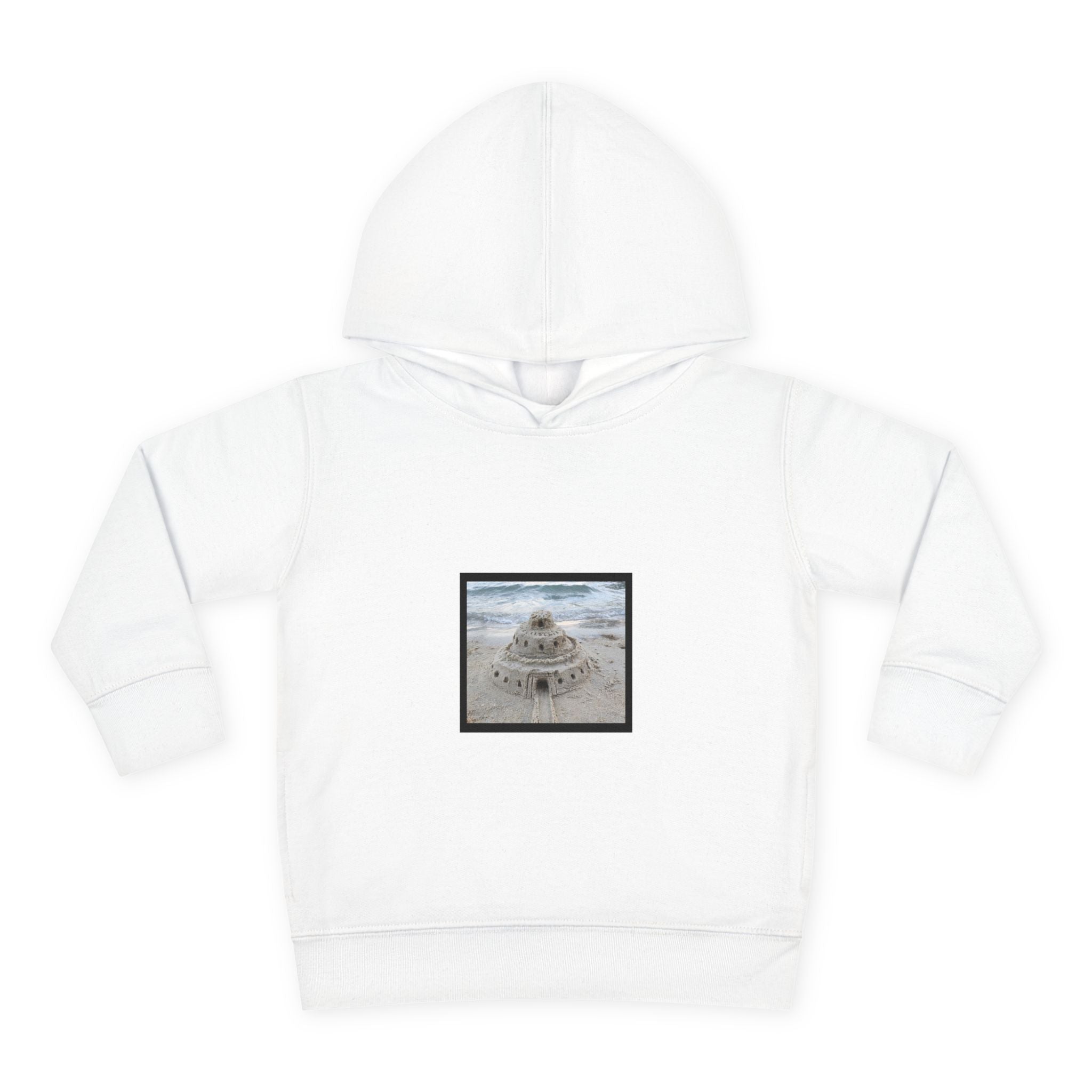 moontiq Toddler Kids 'Sandcastle Story' Beach Hoodie US