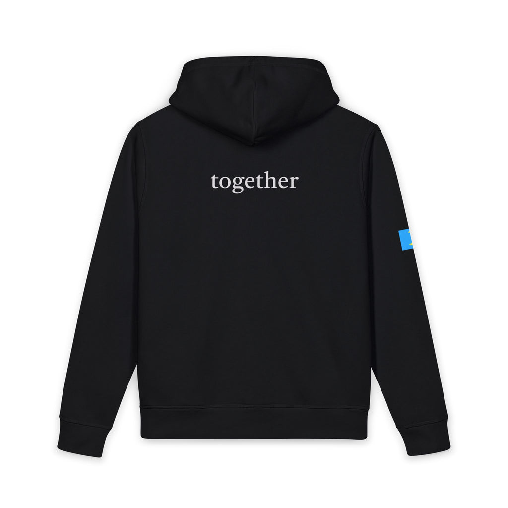 moontiq Ladybug Color 'Together' Unisex Organic Hoodie US