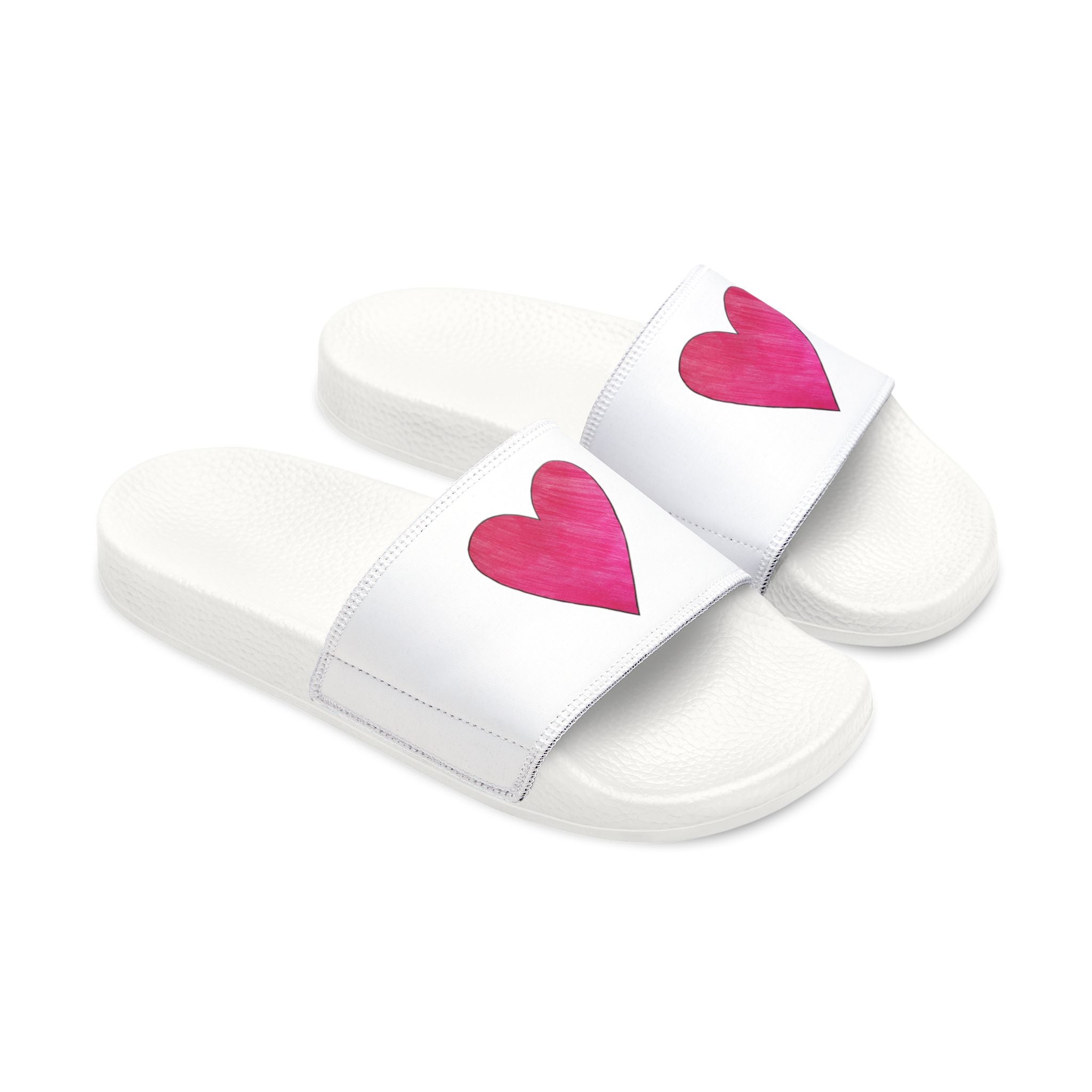moontiq Cute Kids Pool Slides 'My Pink Love Heart' US
