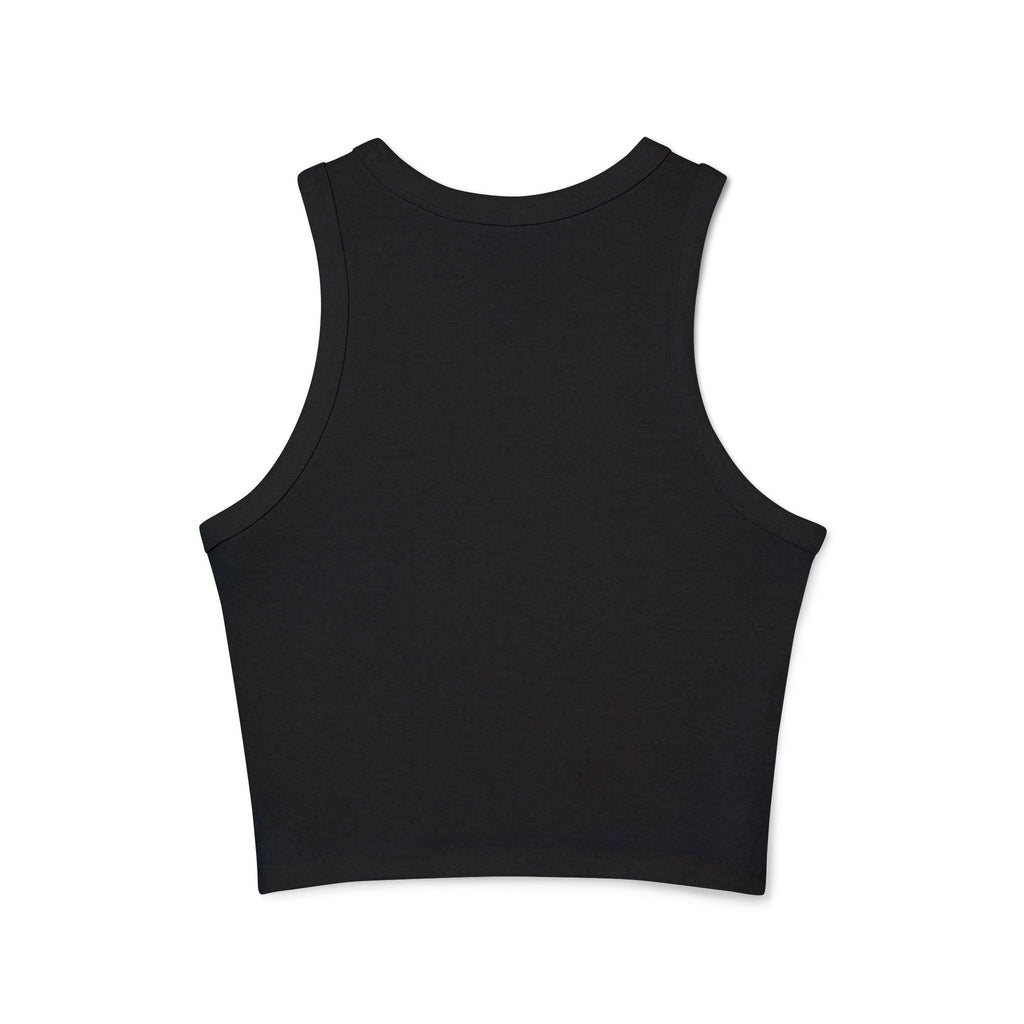 moontiq Black crop top back view