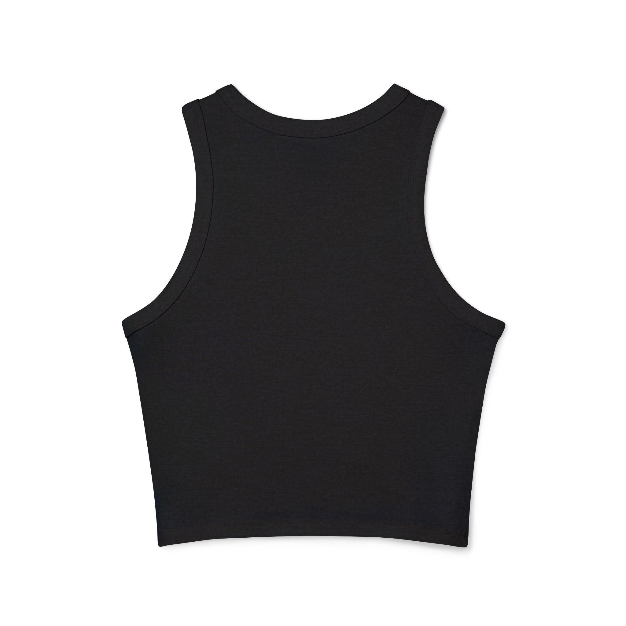 moontiq Black crop top back view